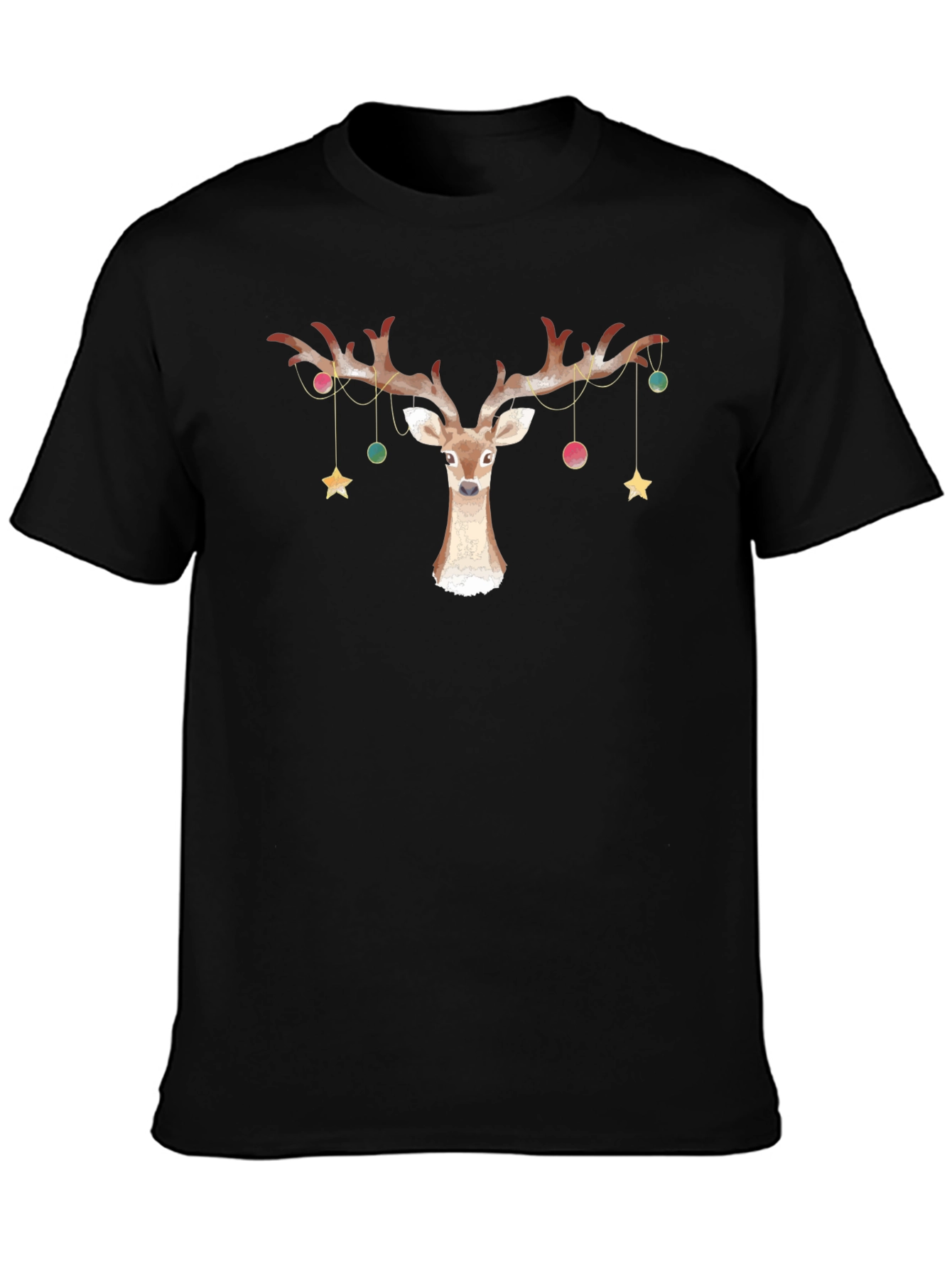 Festive Deer Christmas T-Shirt