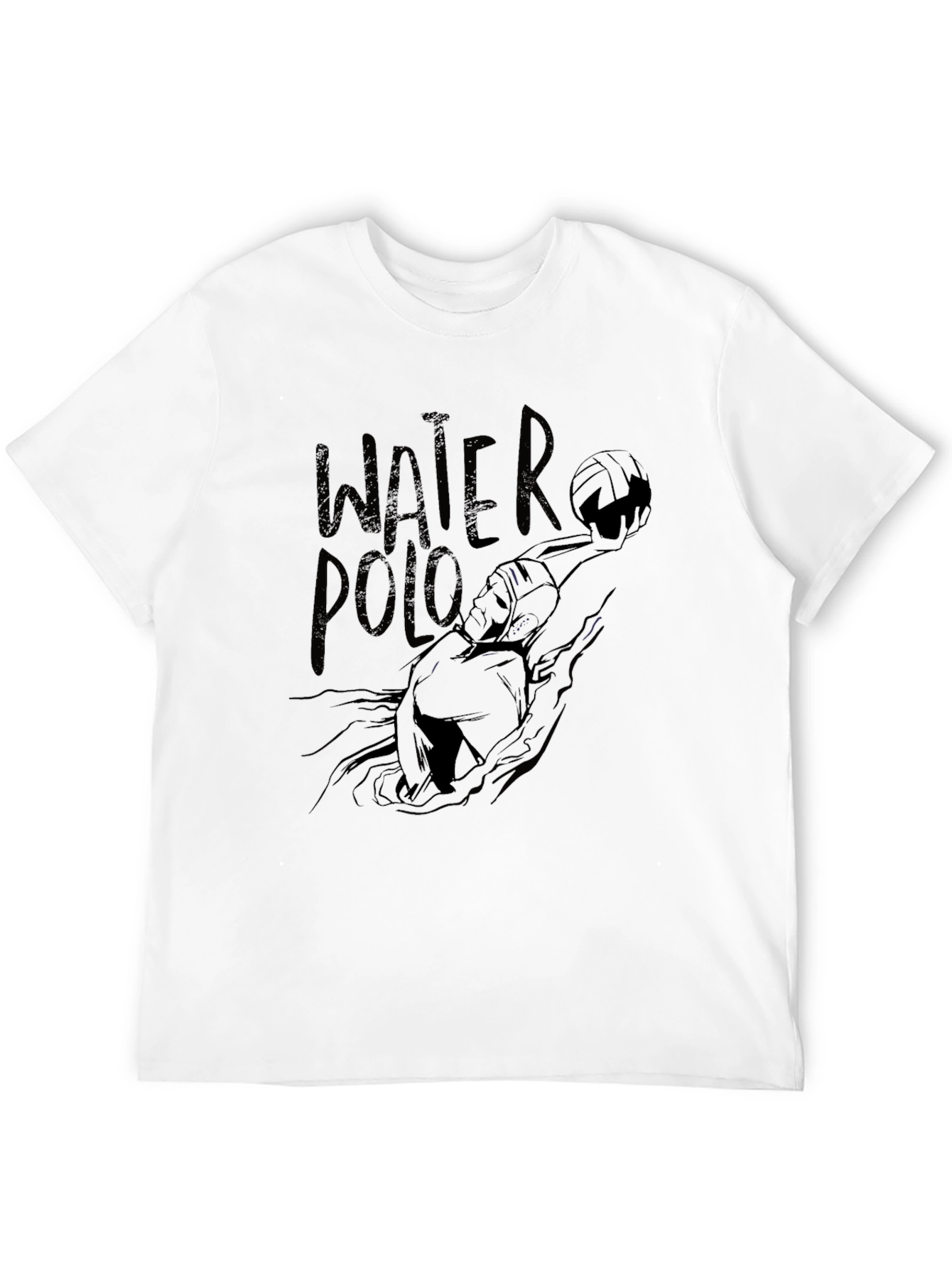 Water Polo Graphic T-Shirt - Cool Sports Design