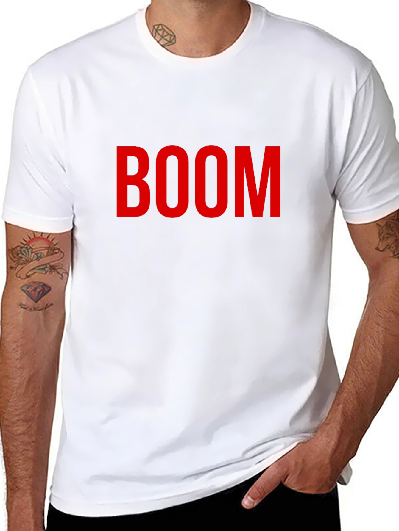 Boom Graphic Tee - Bold Statement T-Shirt