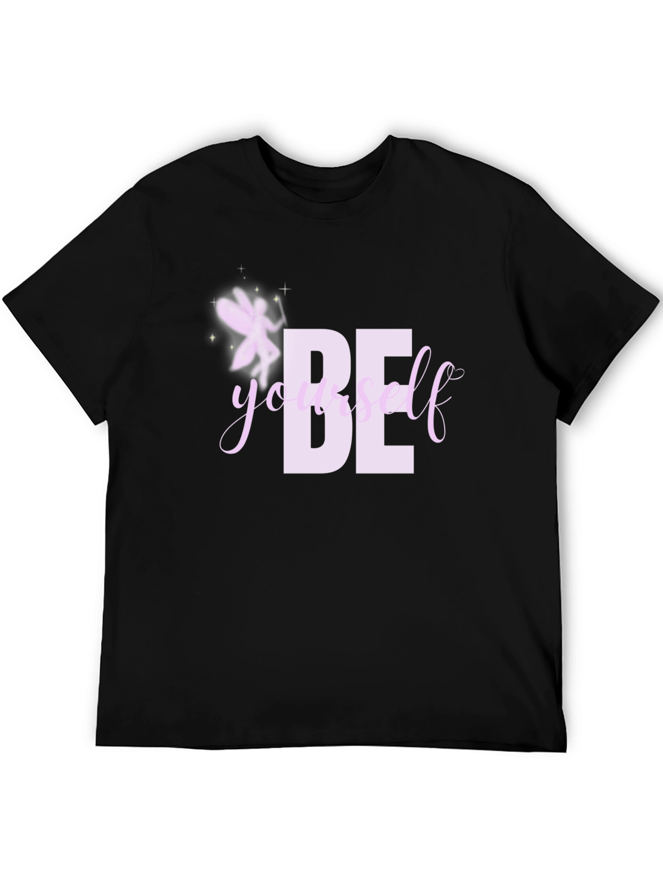 Be Yourself T-Shirt - Black Graphic Tee
