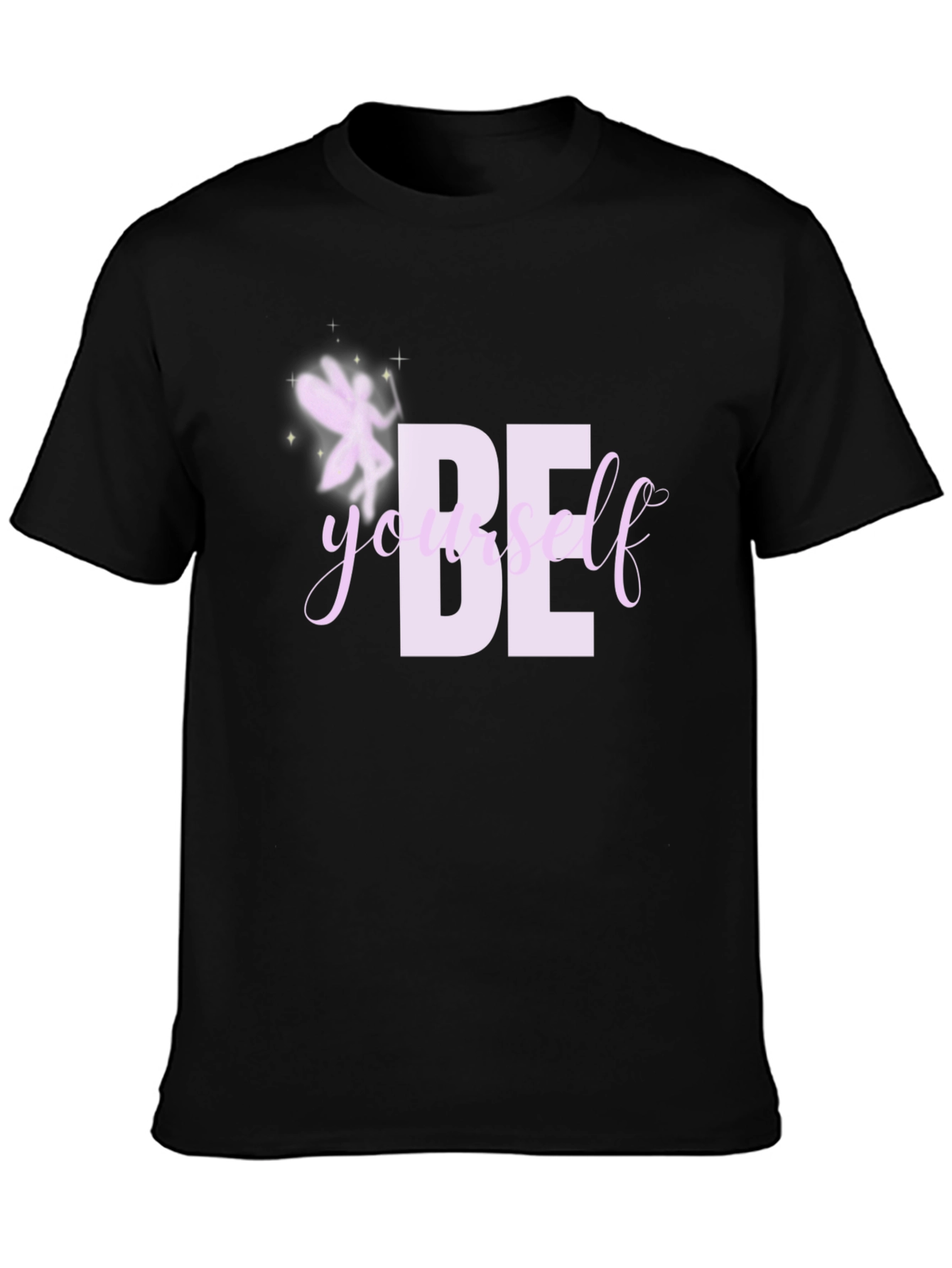 Be Yourself T-Shirt - Black Graphic Tee