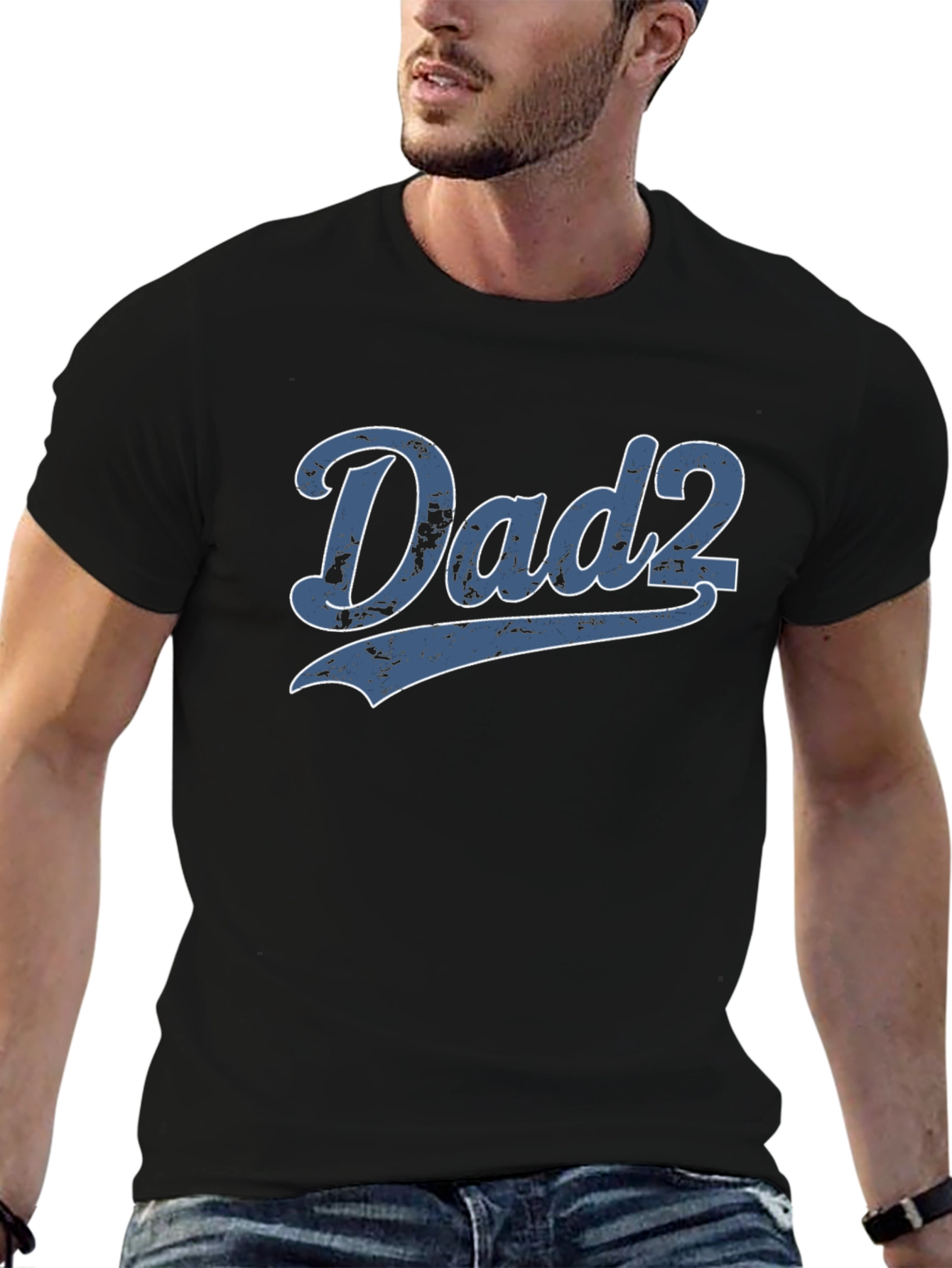 Dad 2 T-Shirt - Cool Fathers Day Tee
