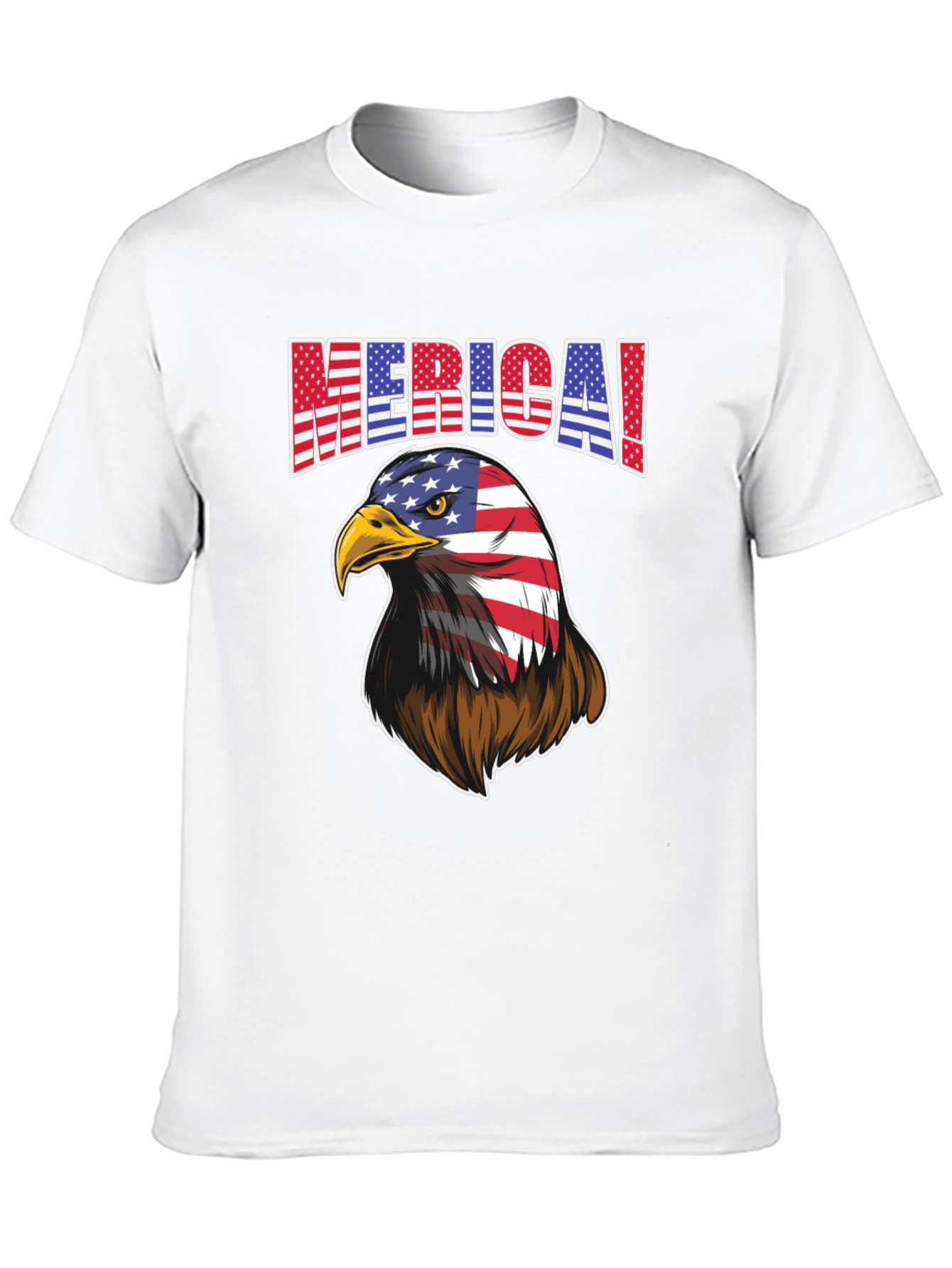 Patriotic Eagle Graphic T-Shirt - American Pride