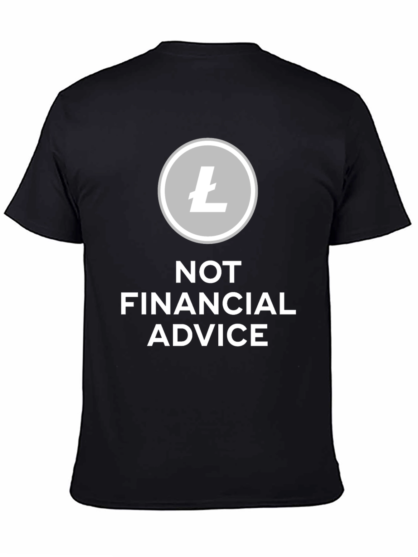 Litecoin Crypto Tee - Not Financial Advice T-Shirt