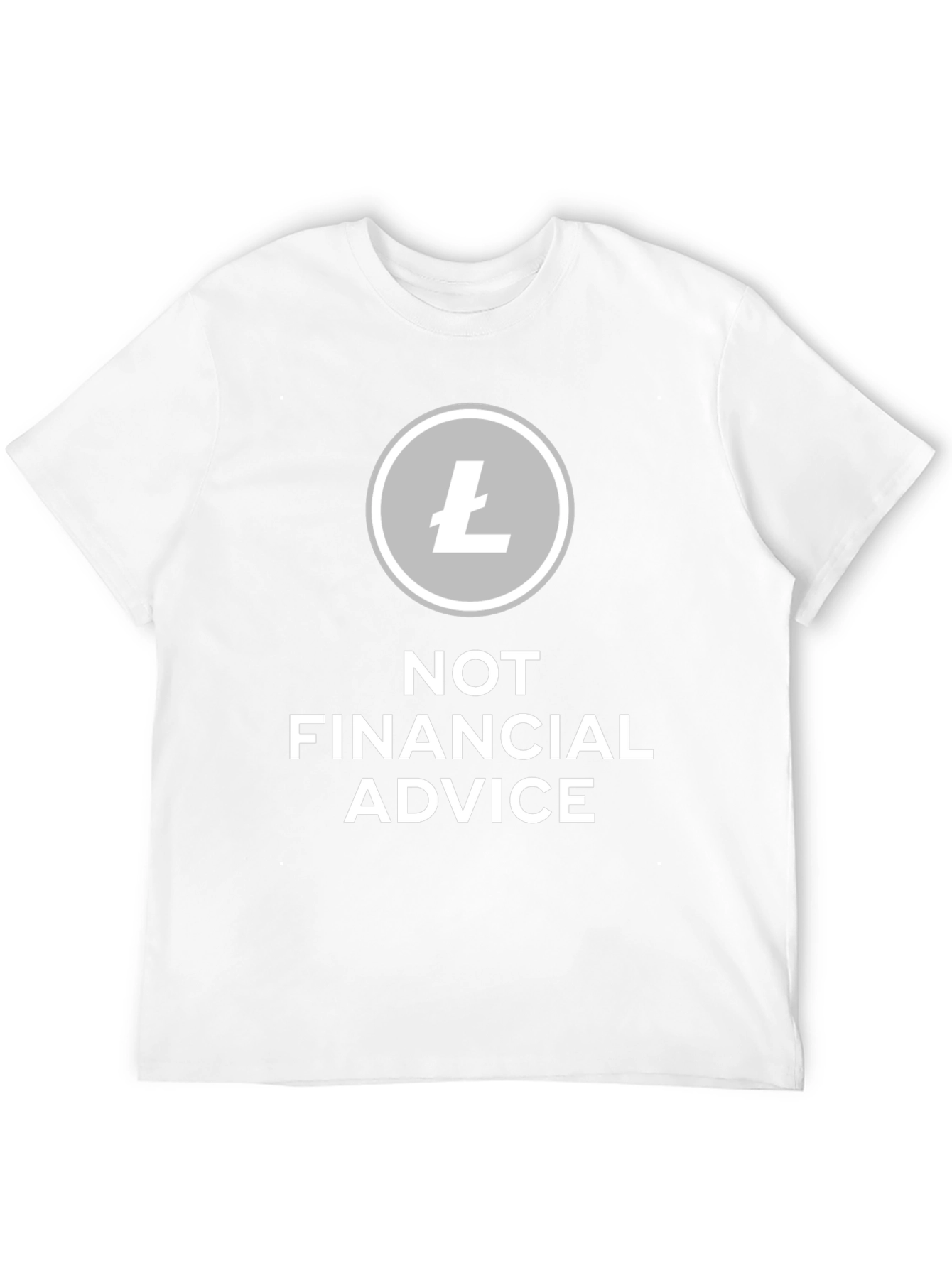 Litecoin Crypto Tee - Not Financial Advice T-Shirt