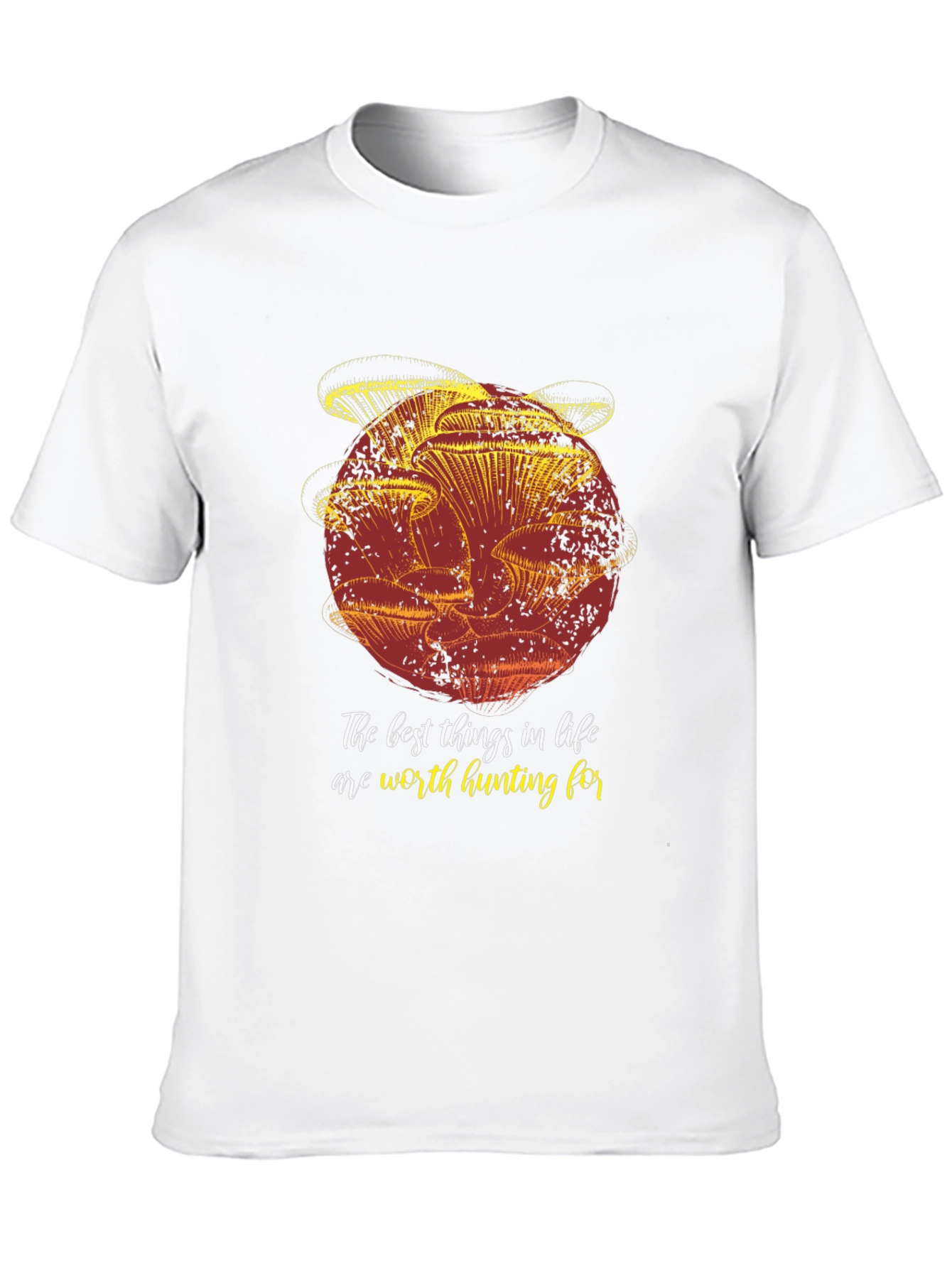 Mushroom Hunting T-Shirt - The Best Things In Life