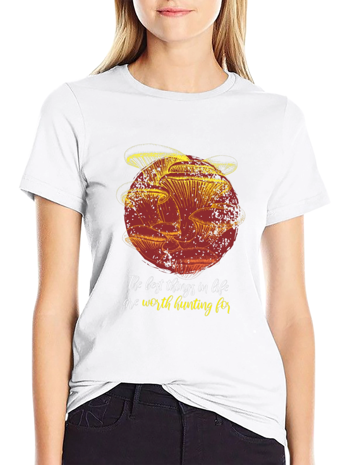 Mushroom Hunting T-Shirt - The Best Things In Life