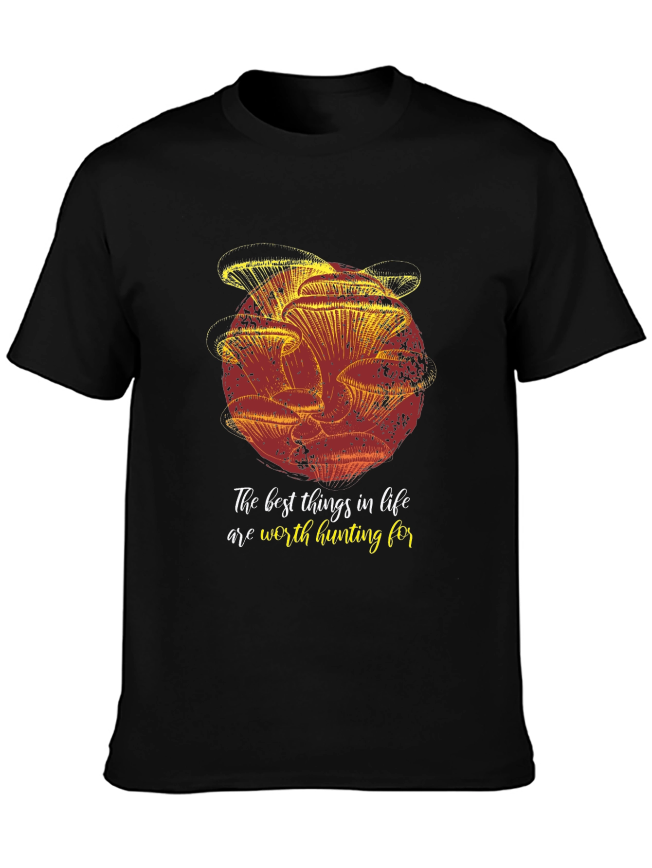 Mushroom Hunting T-Shirt - The Best Things In Life