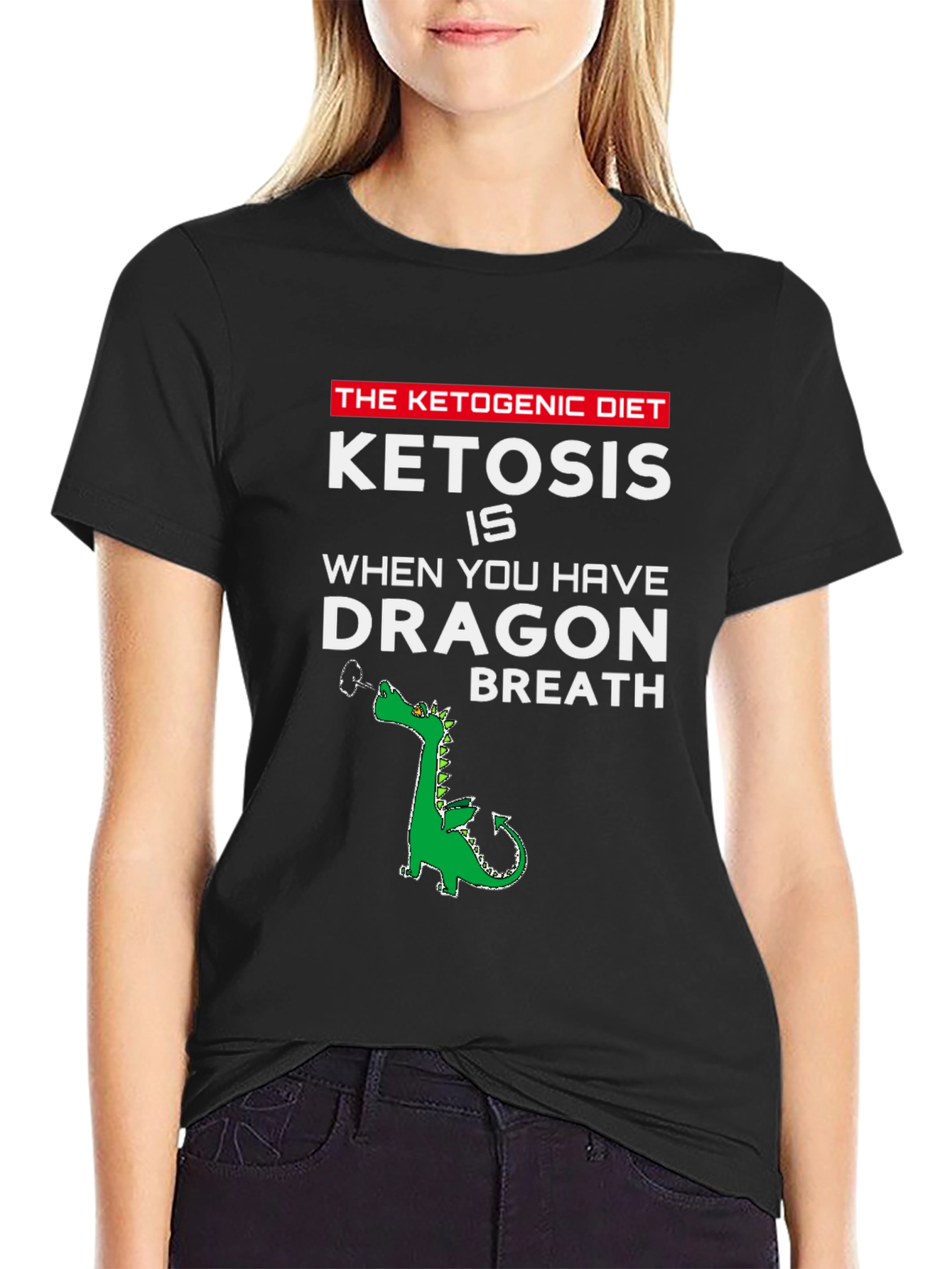 Ketogenic Diet Dragon Breath T-Shirt