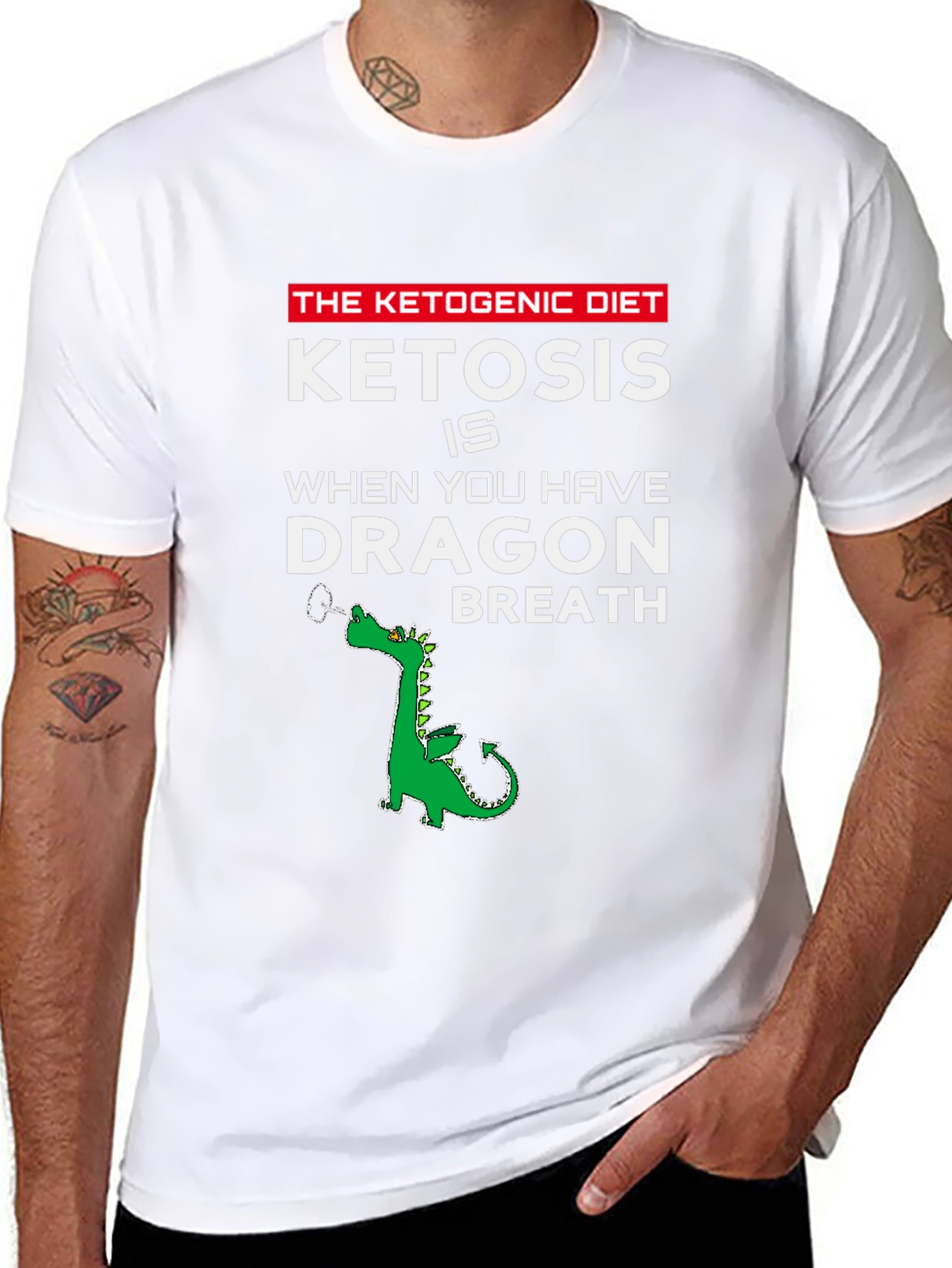 Ketogenic Diet Dragon Breath T-Shirt