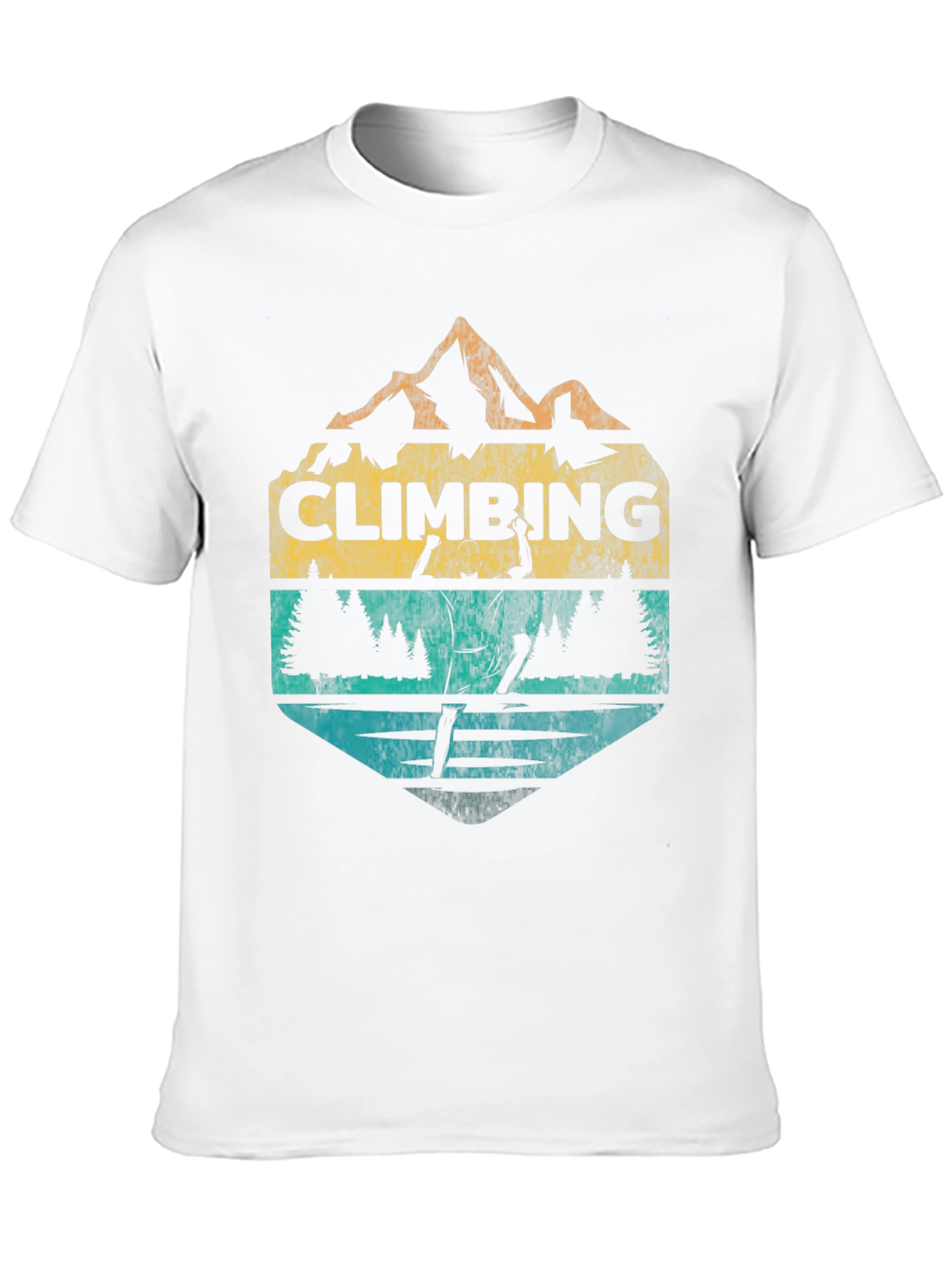 Climbing Graphic T-Shirt - Mountain Adventure Tee