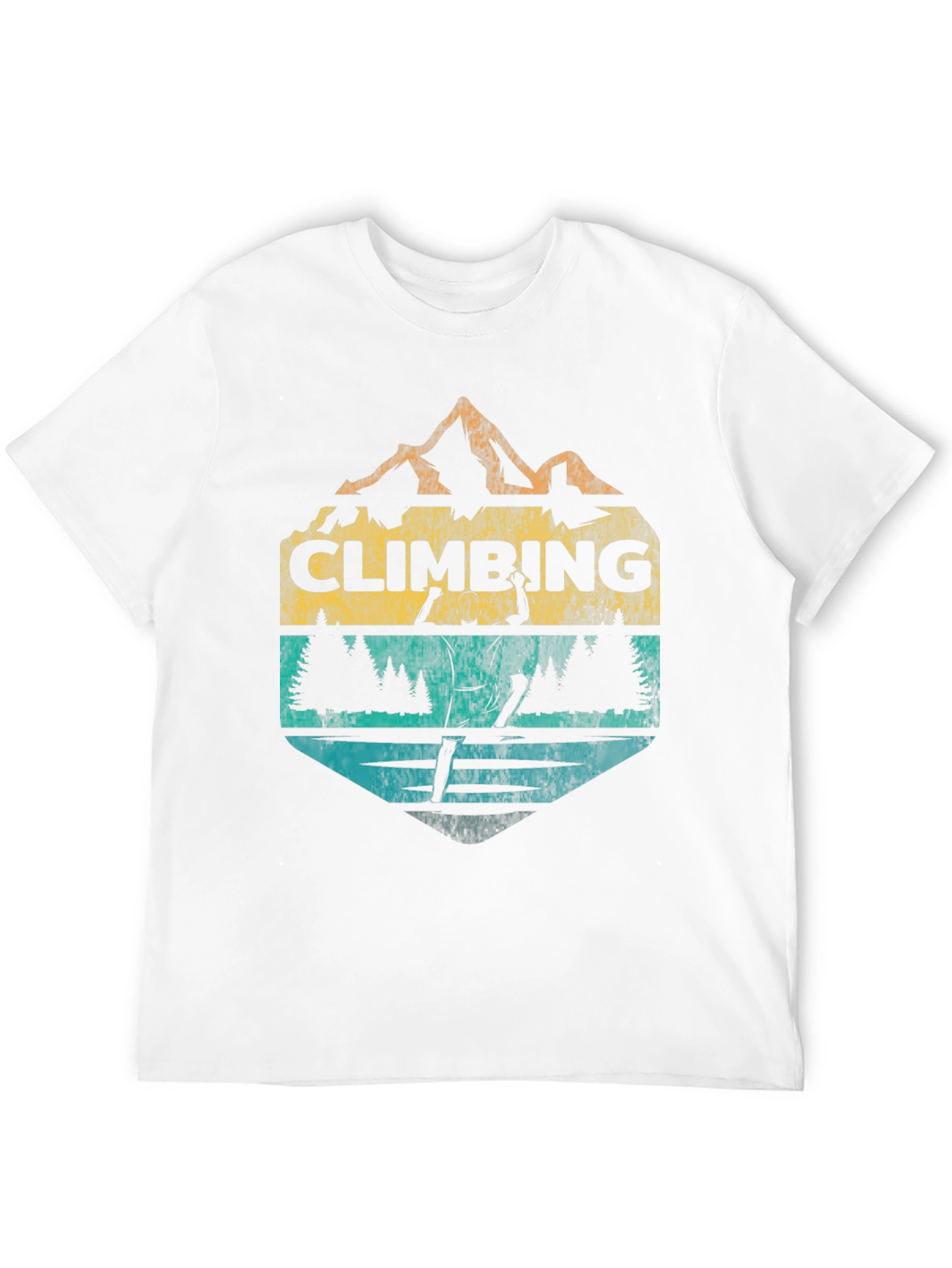 Climbing Graphic T-Shirt - Mountain Adventure Tee