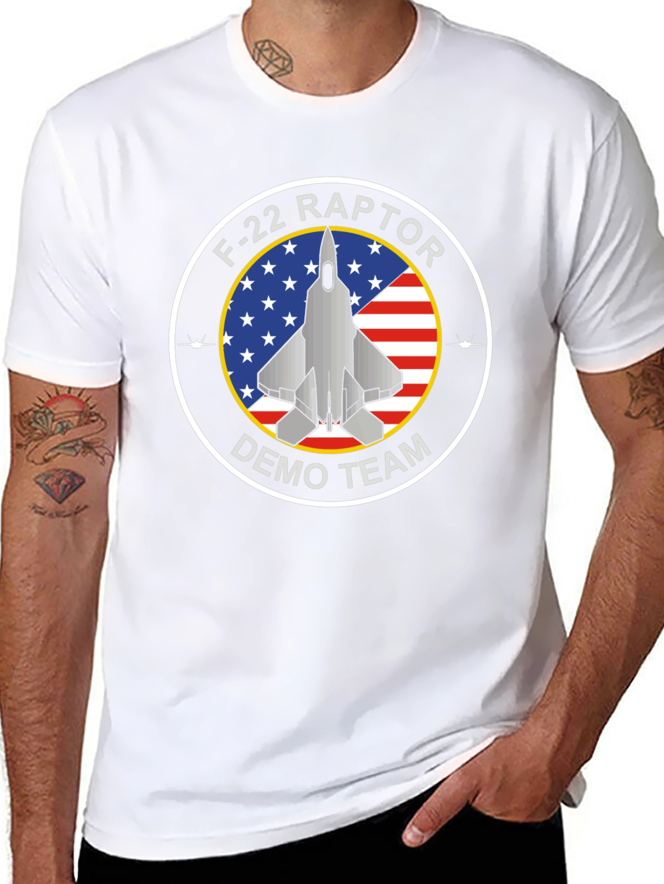 F-22 Raptor Demo Team Graphic Tee