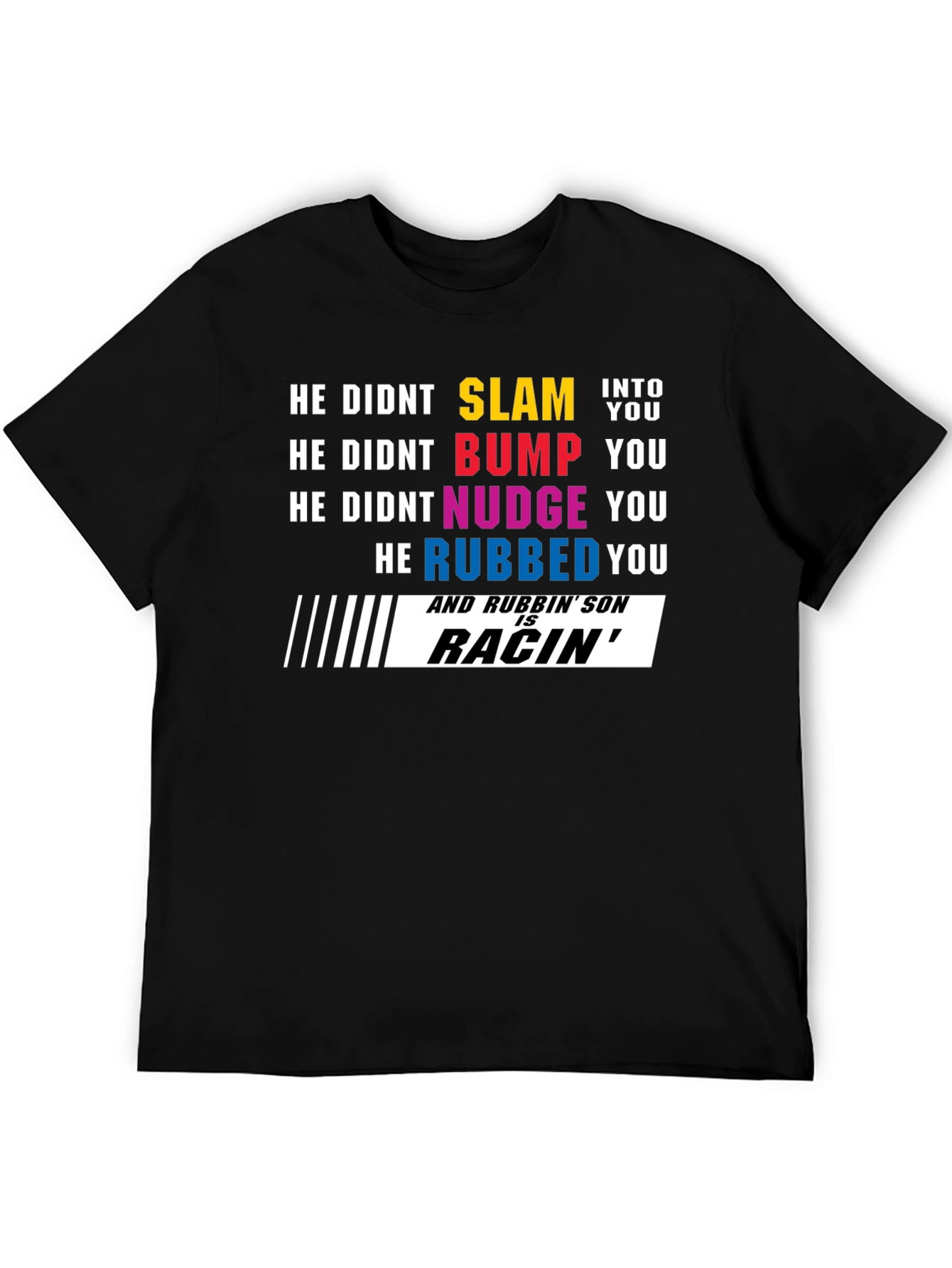 Rubbins Racing T-Shirt - Formula One Inspired
