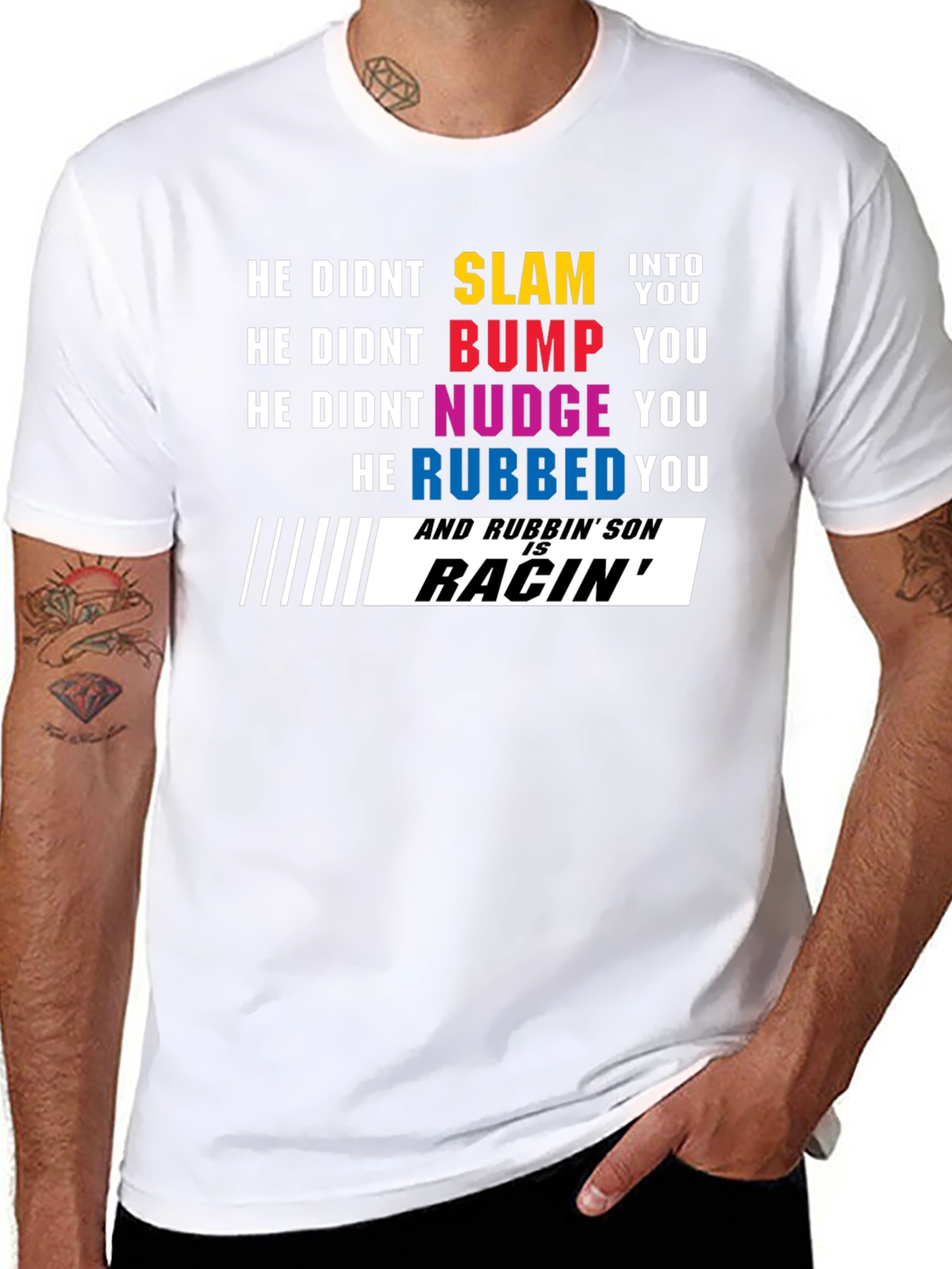 Rubbins Racing T-Shirt - Formula One Inspired