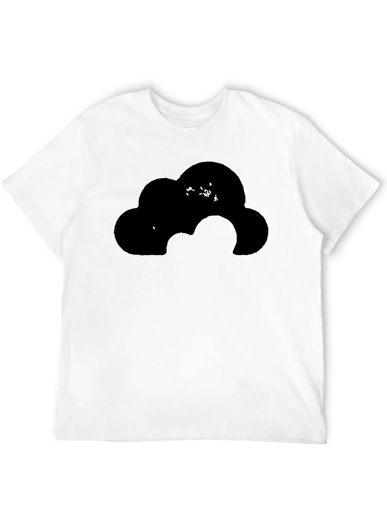 Cloud Graphic Black T-Shirt