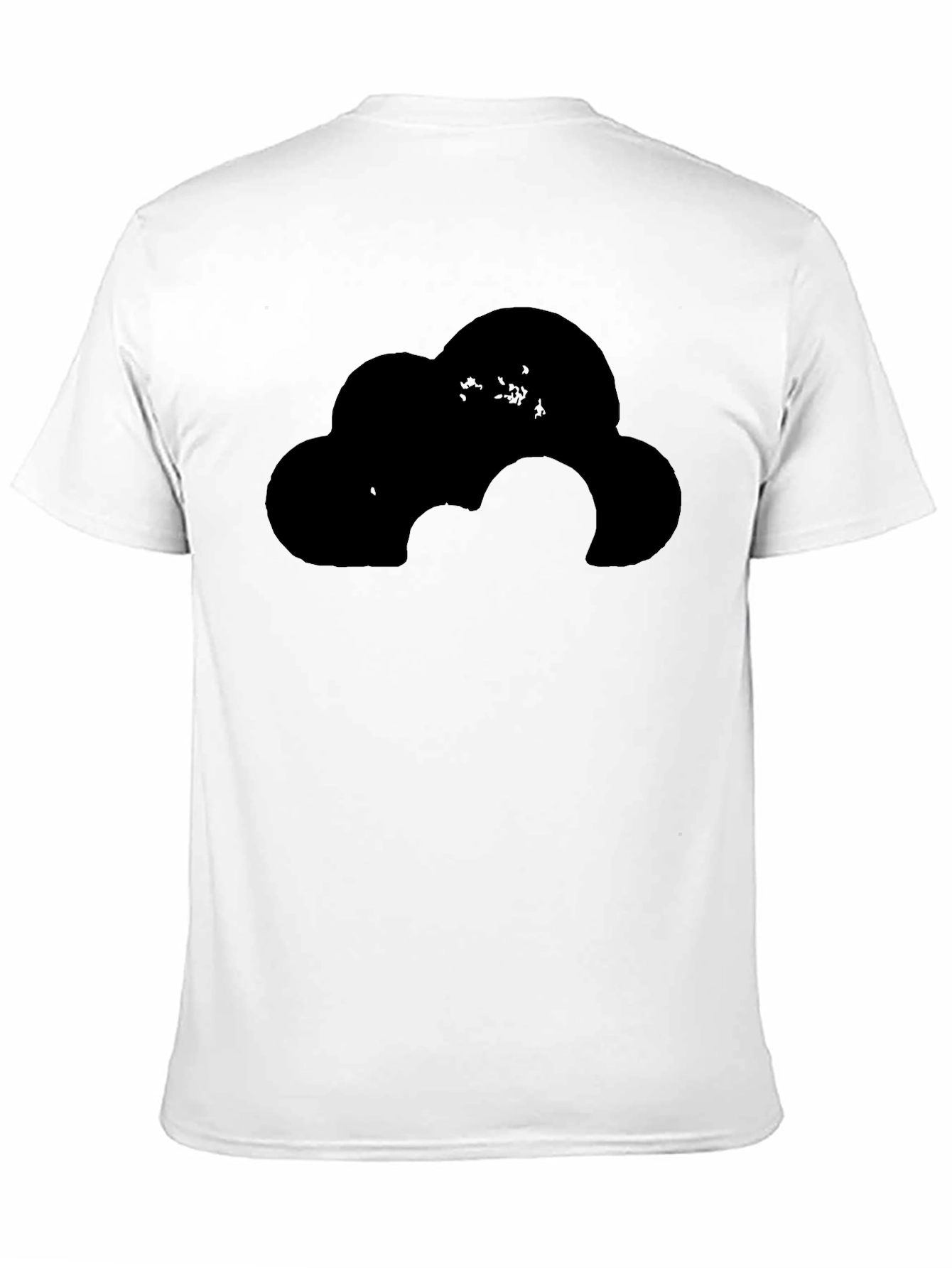 Cloud Graphic Black T-Shirt