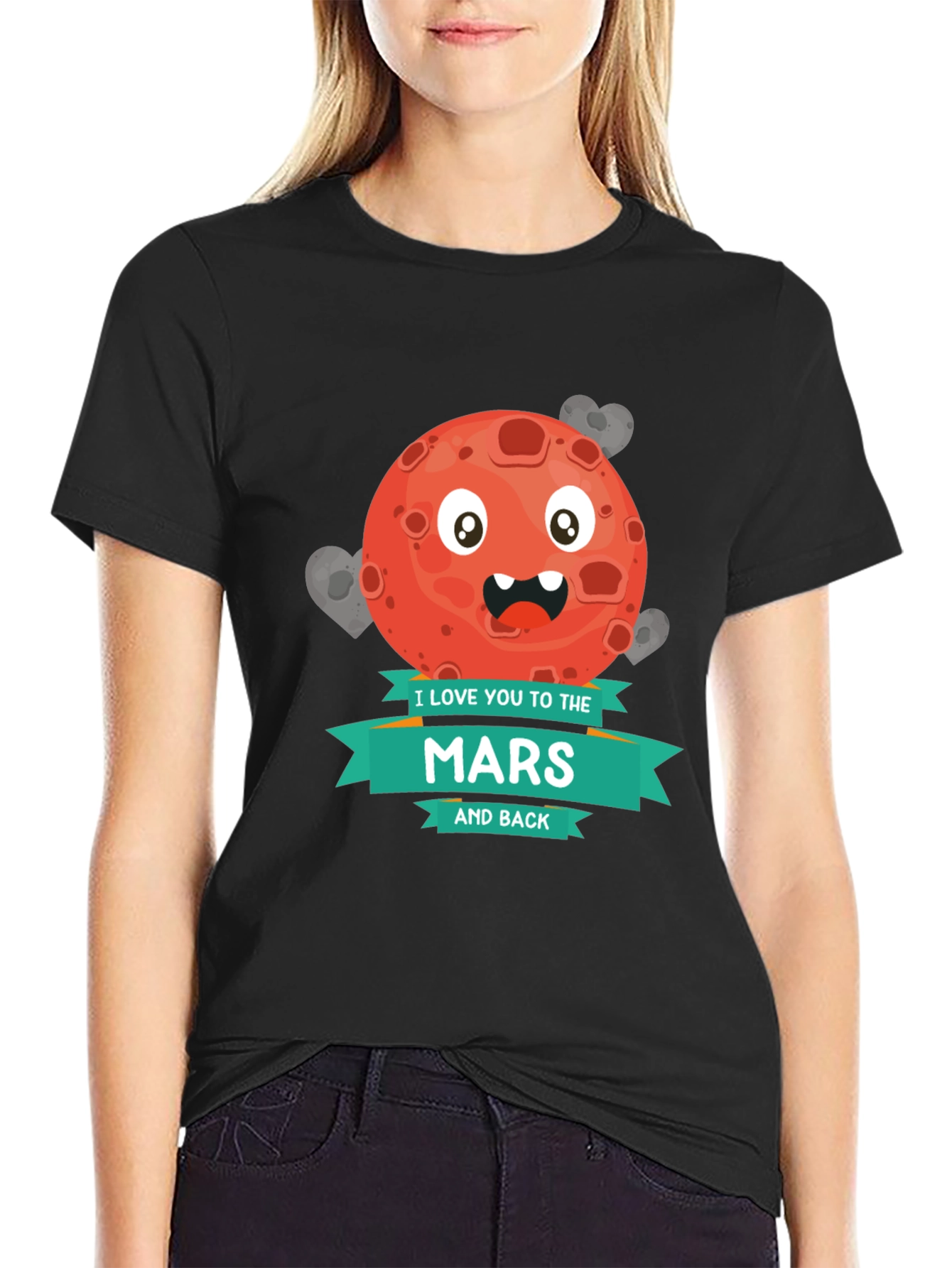I Love You to Mars and Back Graphic T-Shirt