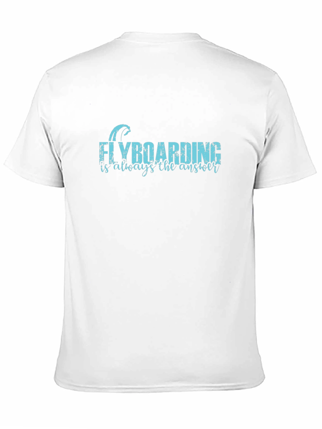 Flyboarding T-Shirt - Always the Answer Black Tee