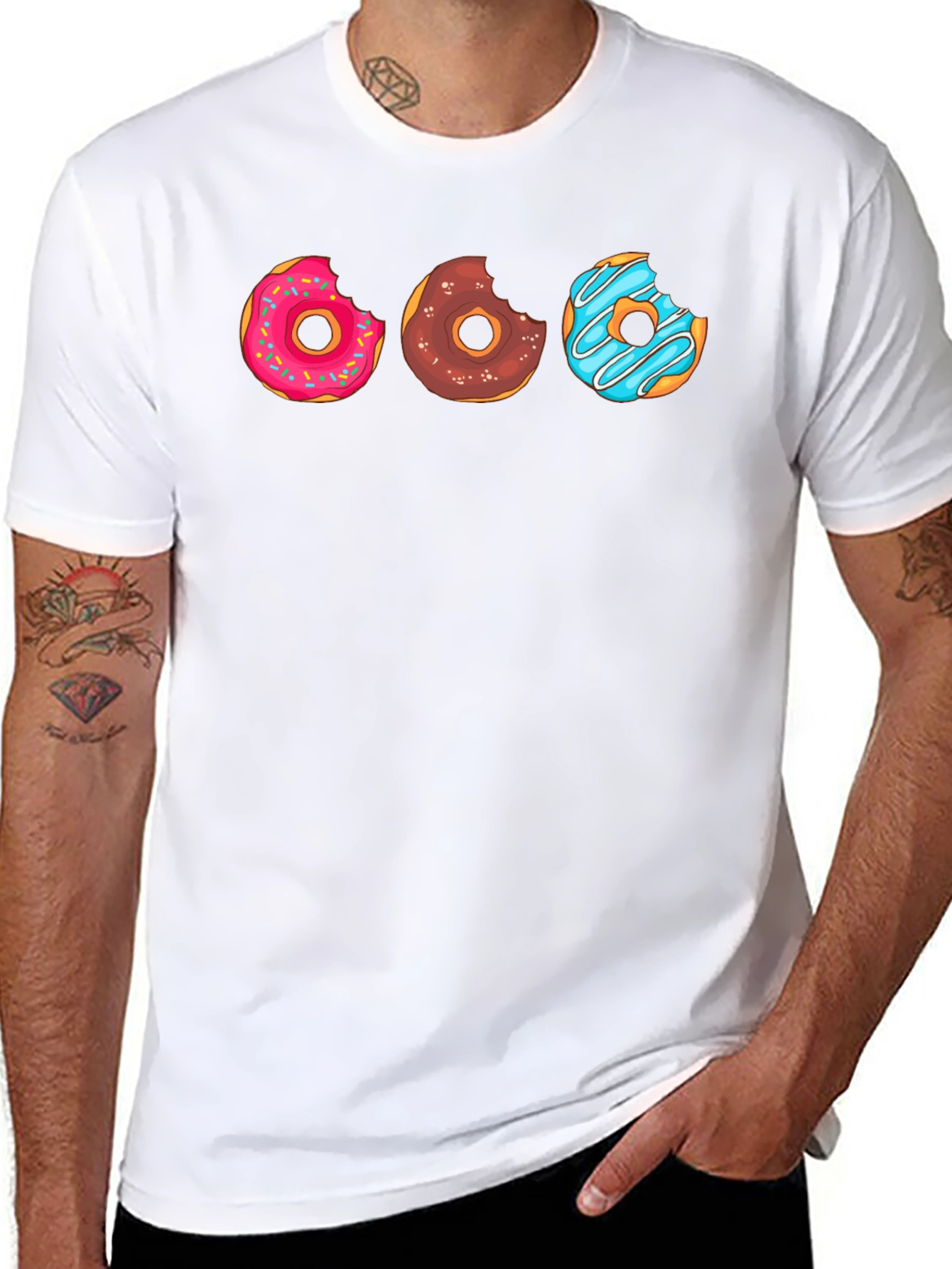 Donut Graphic Tee - Sweet Treat Apparel