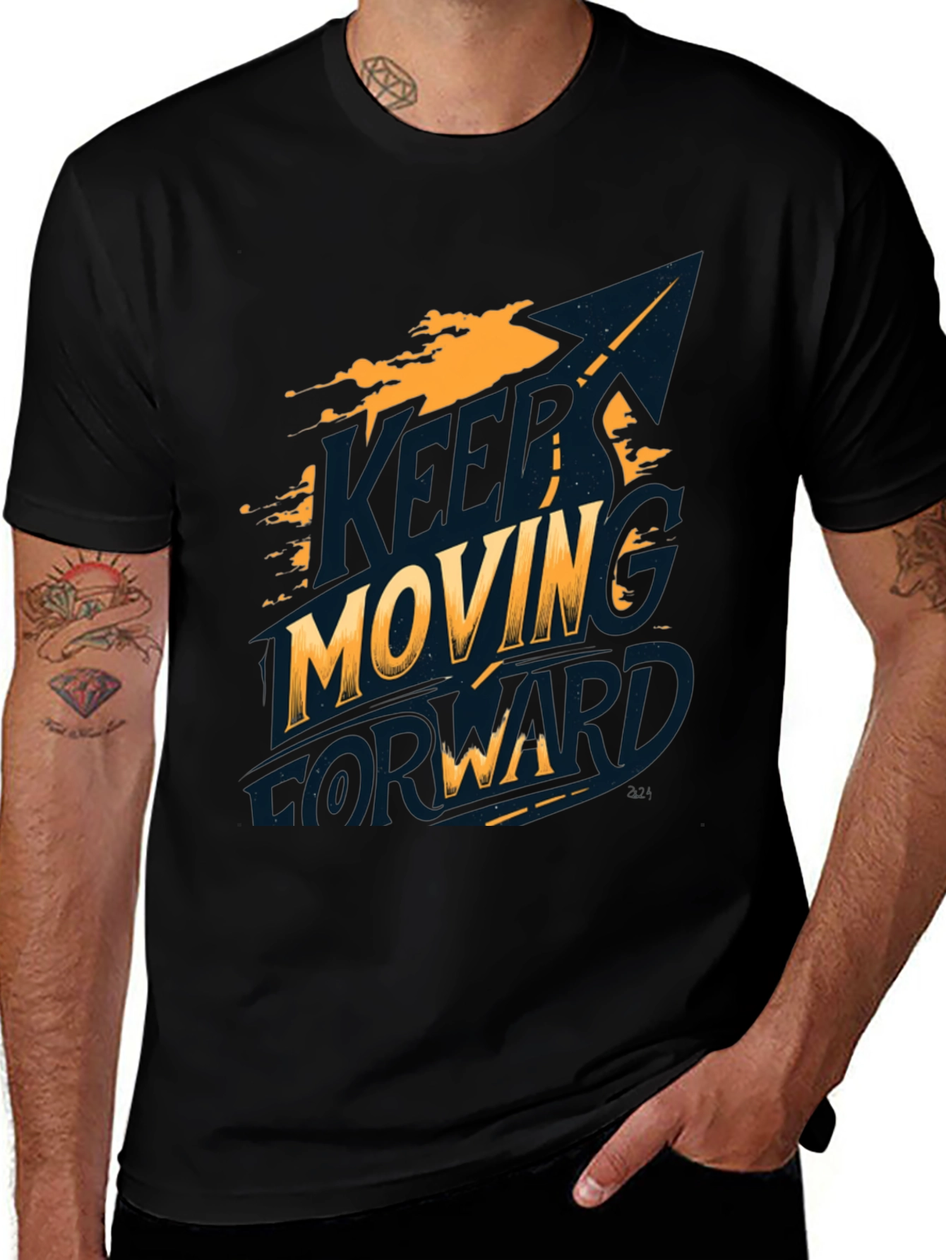 Keep Moving Forward Graphic T-Shirt