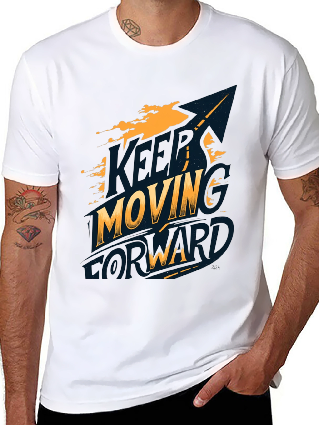 Keep Moving Forward Graphic T-Shirt