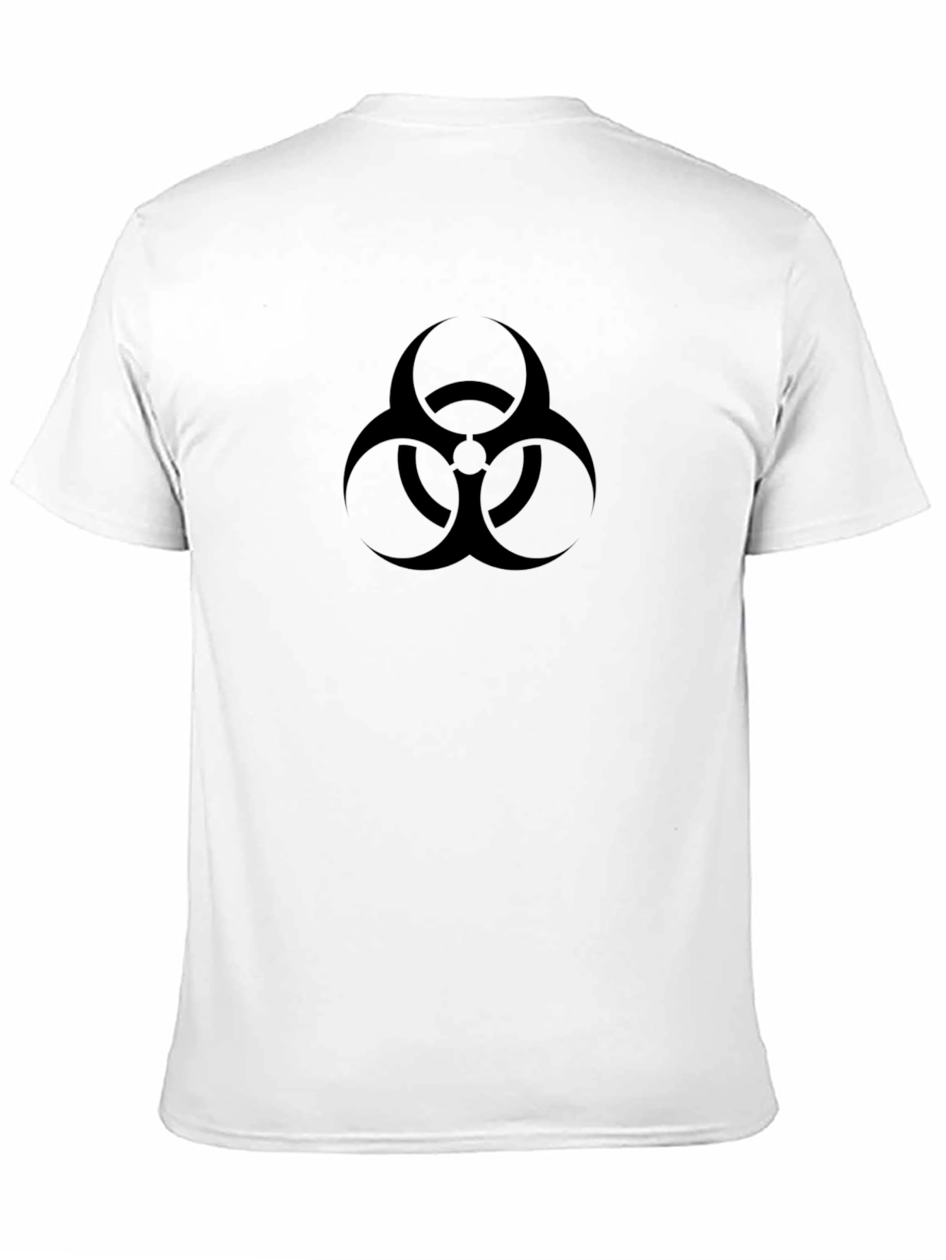 Biohazard Symbol Graphic Black T-Shirt