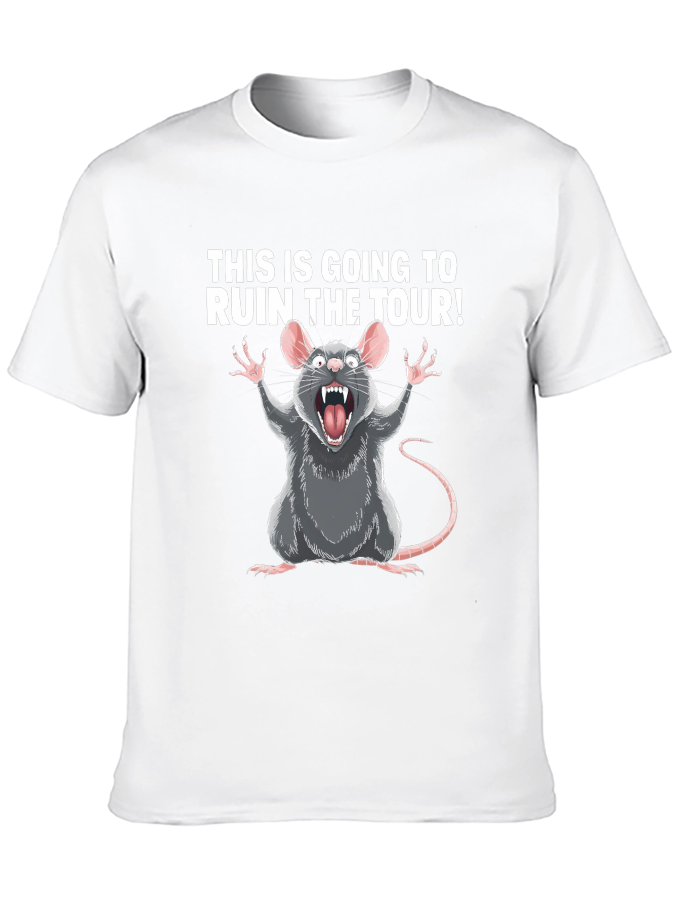 Ruin The Tour Rat Graphic T-Shirt