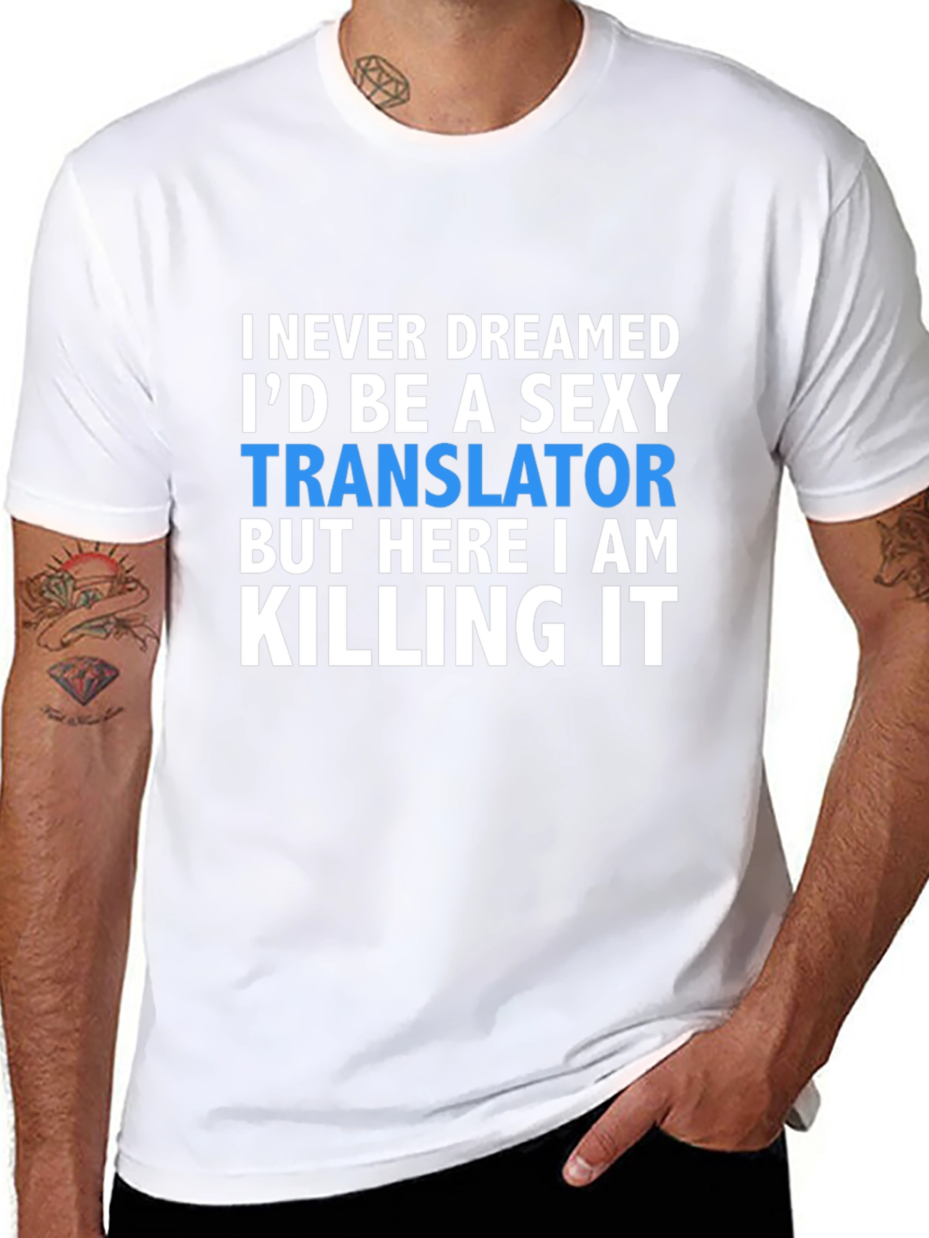 Sexy Translator T-Shirt - Funny Novelty Tee