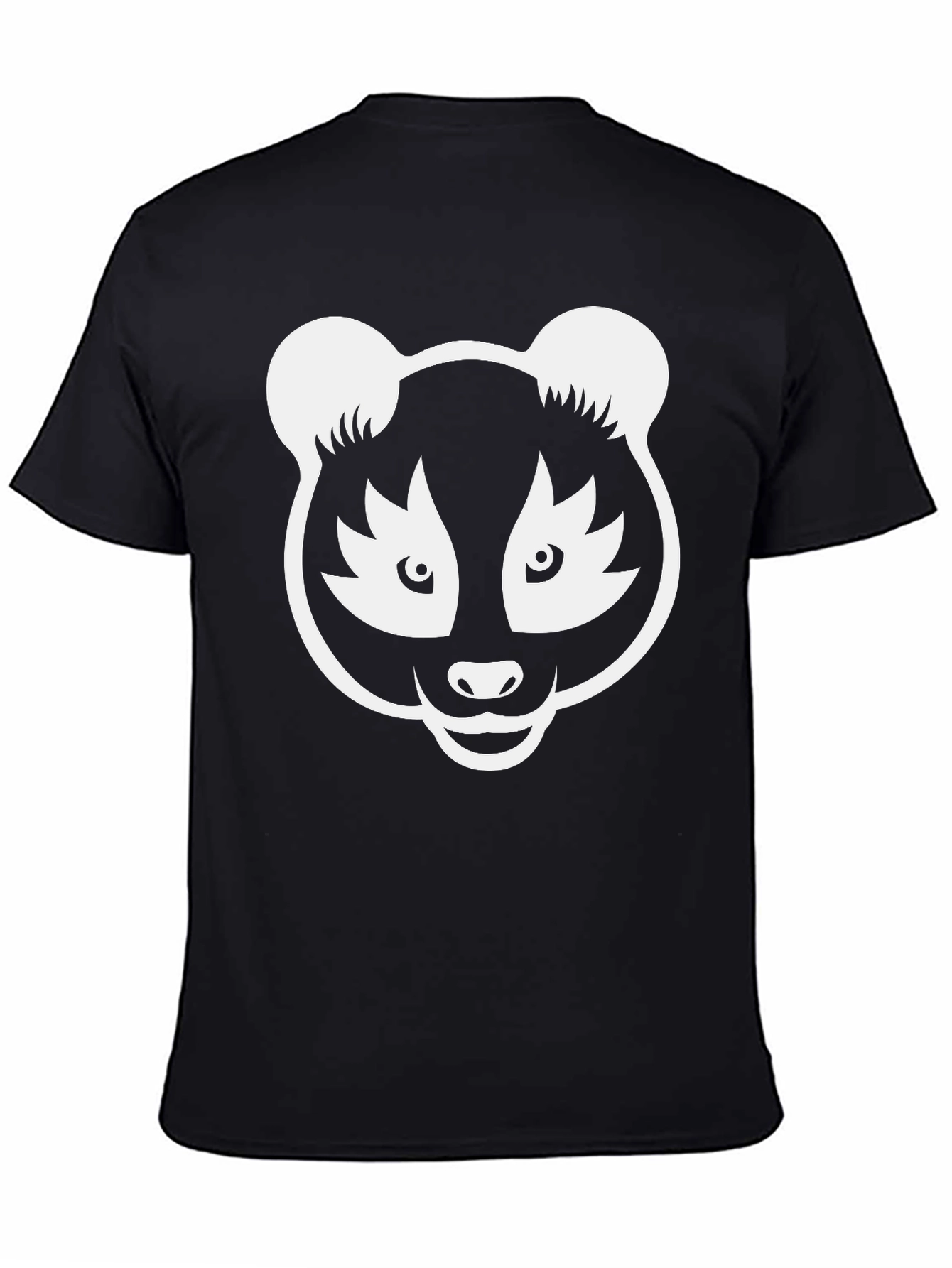 Panda Graphic T-Shirt - Black