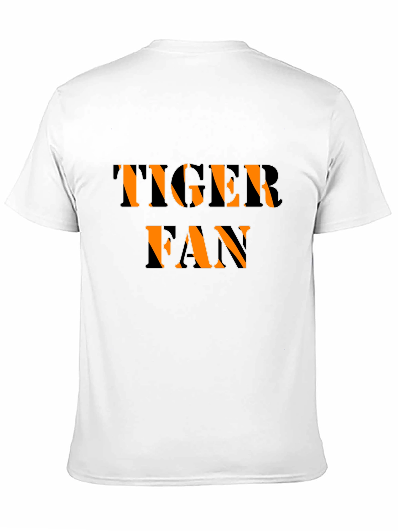 Tiger Fan T-Shirt - Black Graphic Tee