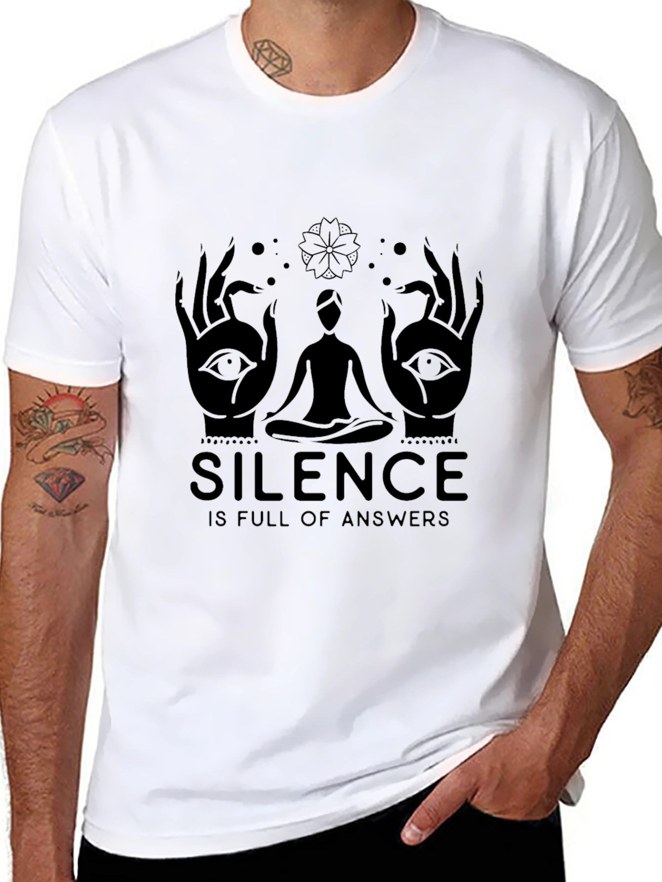 Silence is Full of Answers Graphic Tee