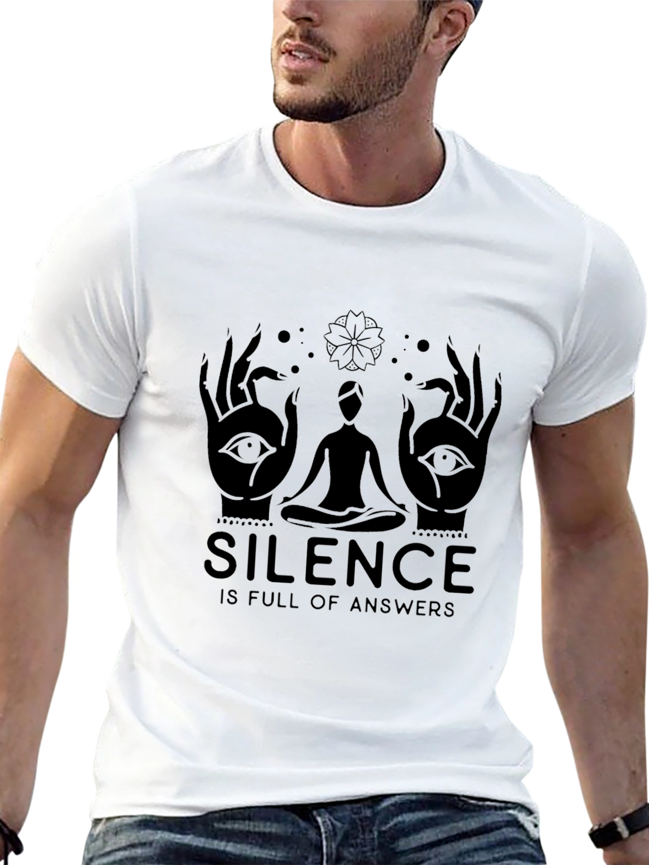 Silence is Full of Answers Graphic Tee