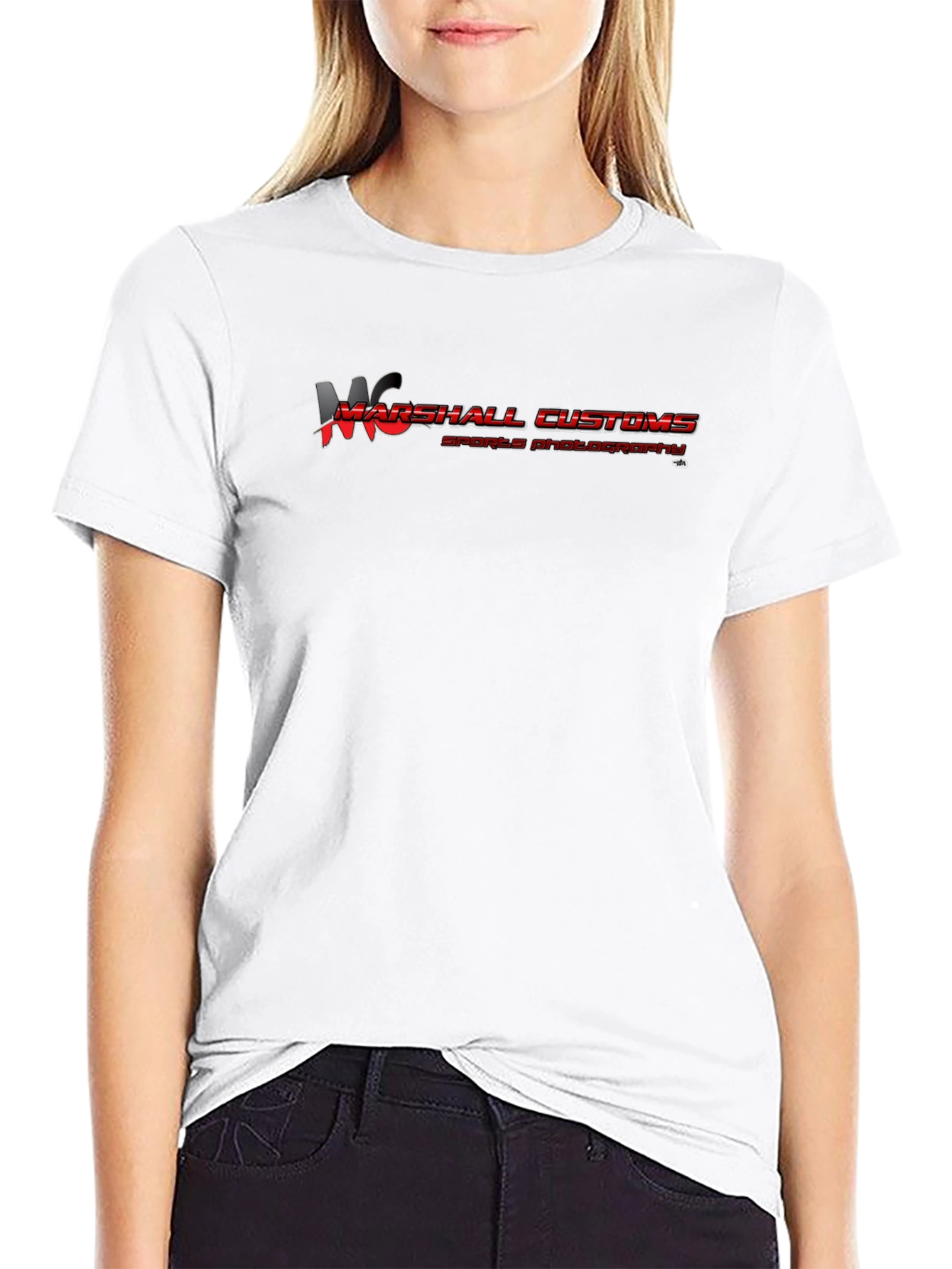 Marshall Customs Black Graphic T-Shirt