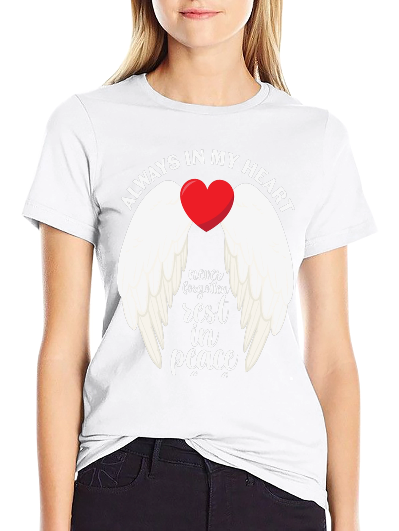 Always In My Heart Memorial T-Shirt