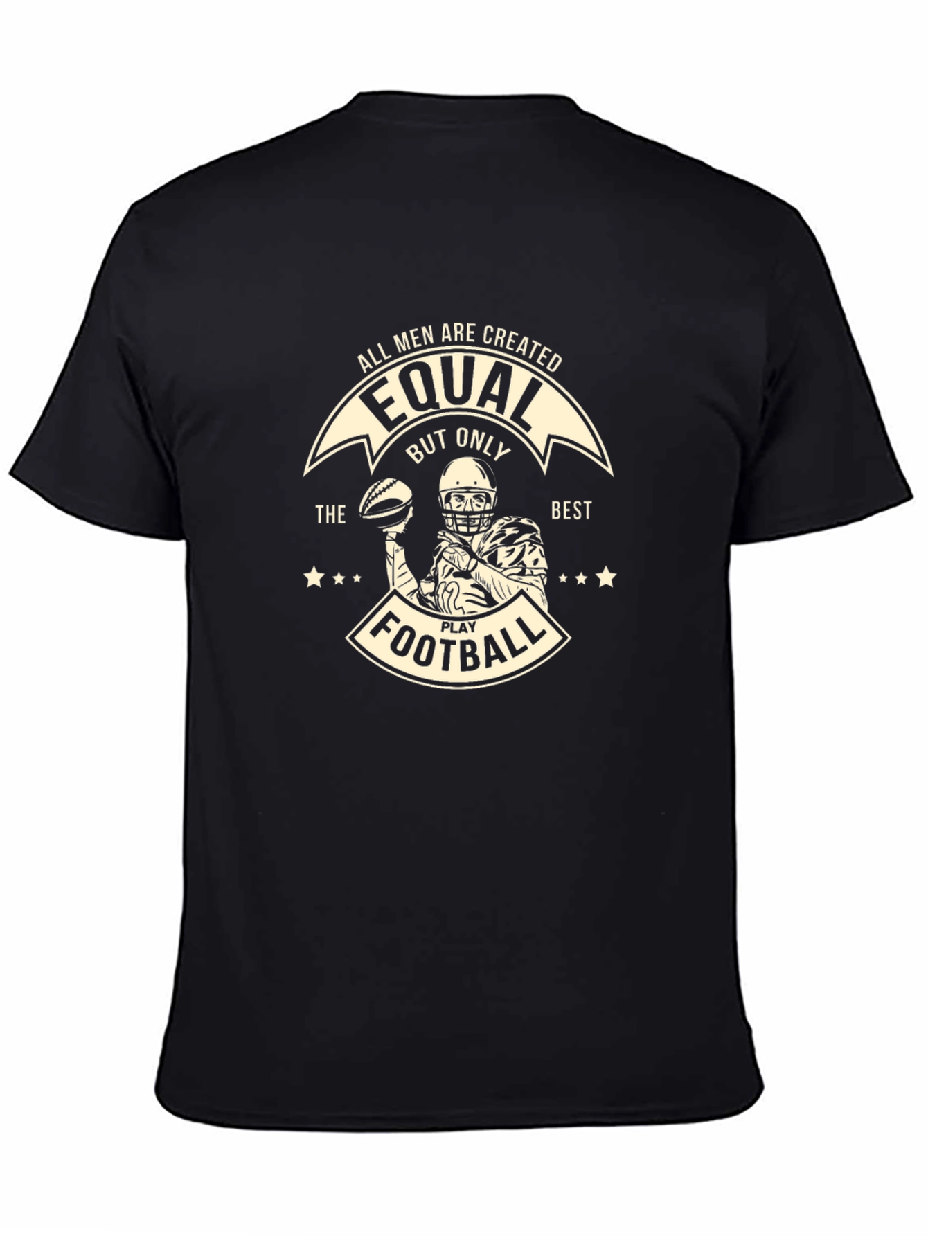 Equal Football Player Graphic T-Shirt