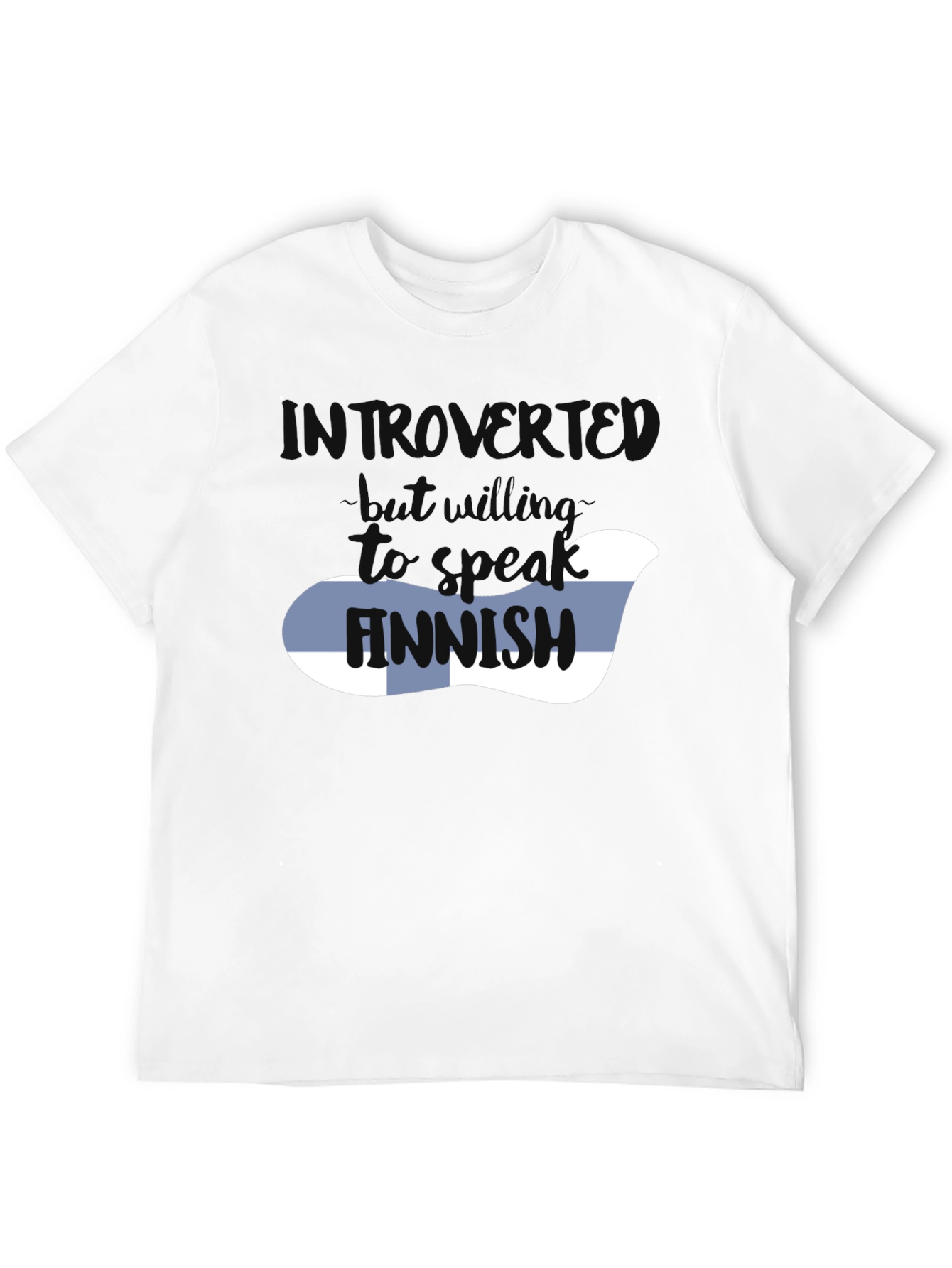 Introvert Finnish T-Shirt - Funny Graphic Tee