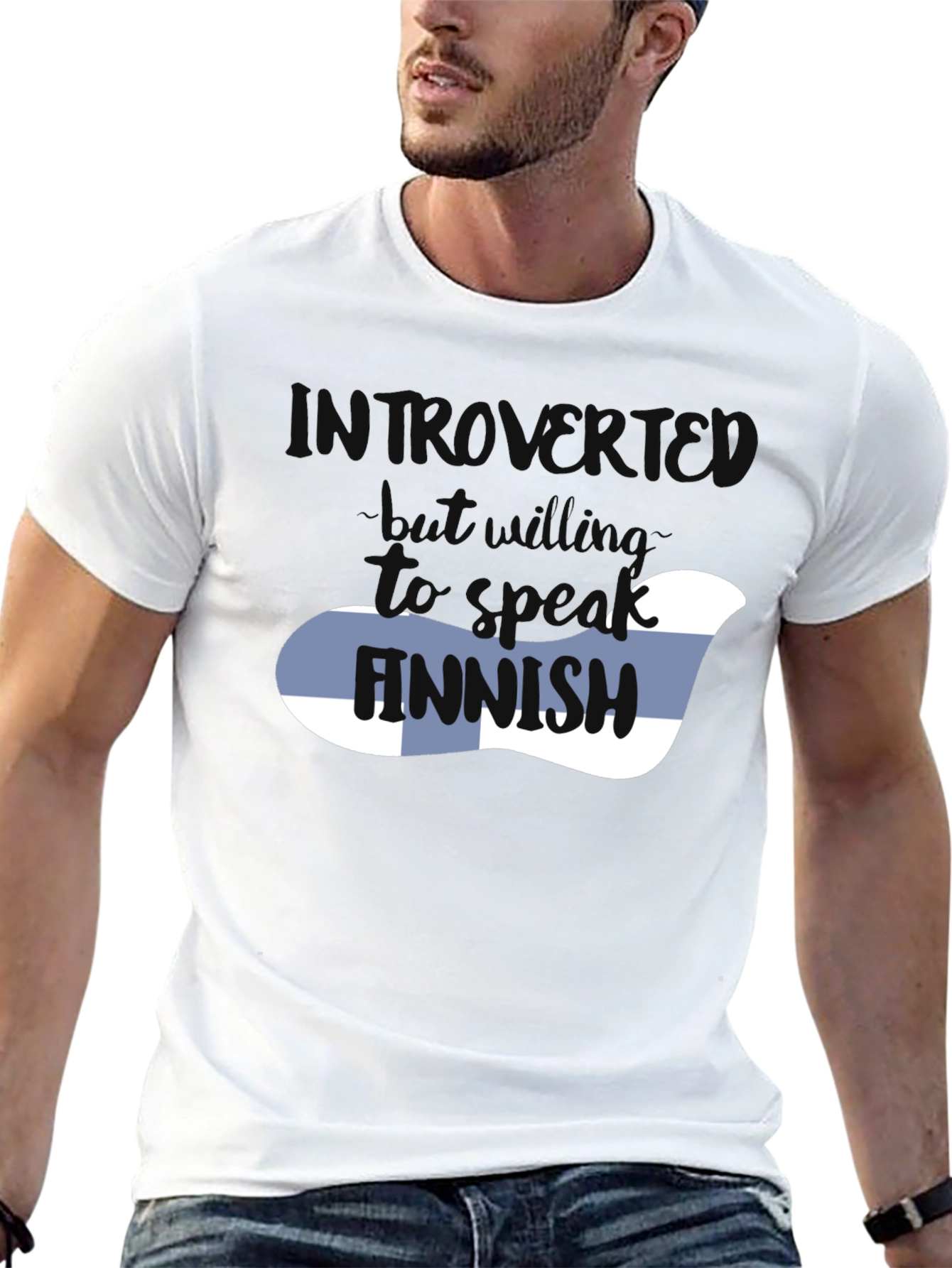 Introvert Finnish T-Shirt - Funny Graphic Tee