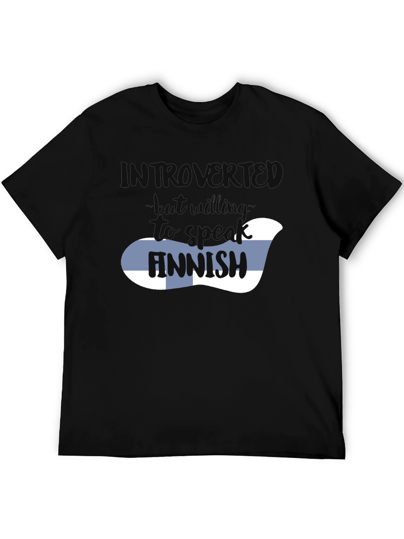 Introvert Finnish T-Shirt - Funny Graphic Tee