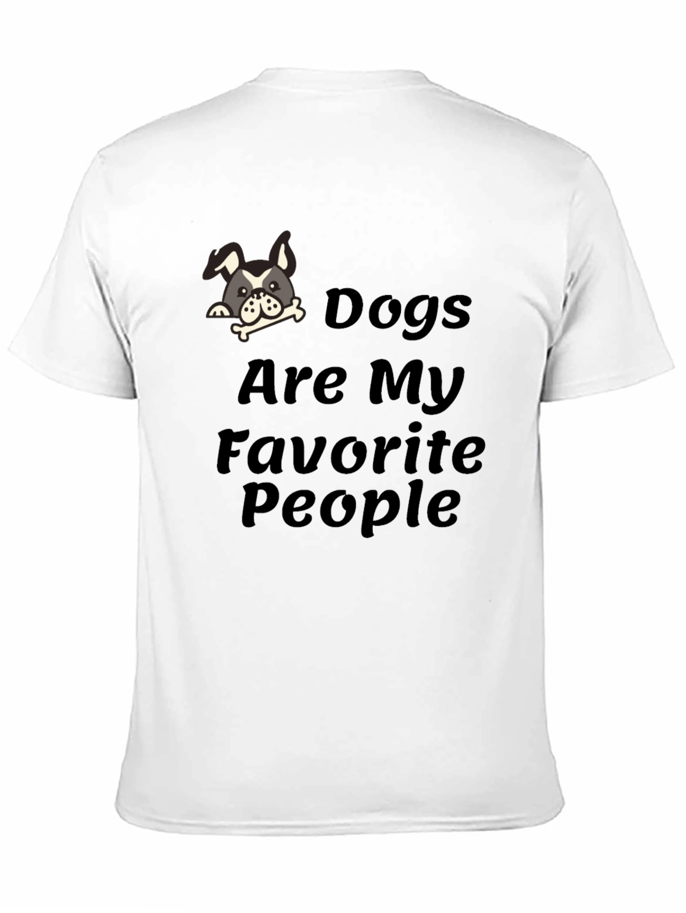 Dogs Are My Favorite People Graphic Tee