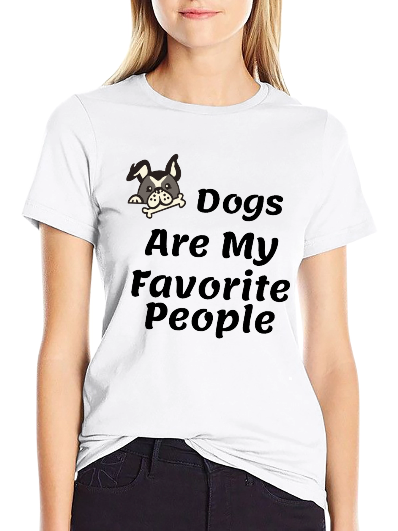 Dogs Are My Favorite People Graphic Tee