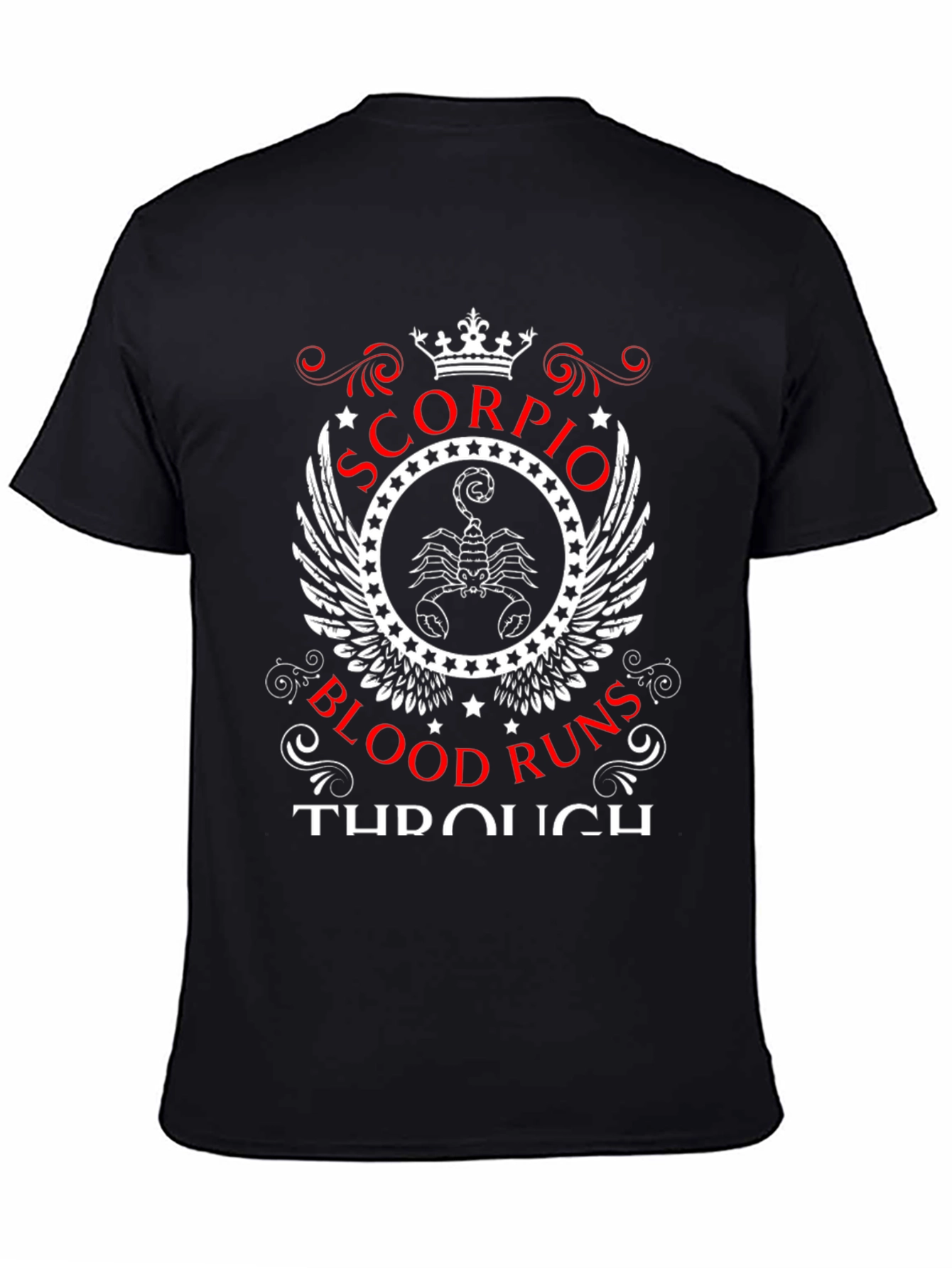 Scorpio Blood Runs Through T-Shirt