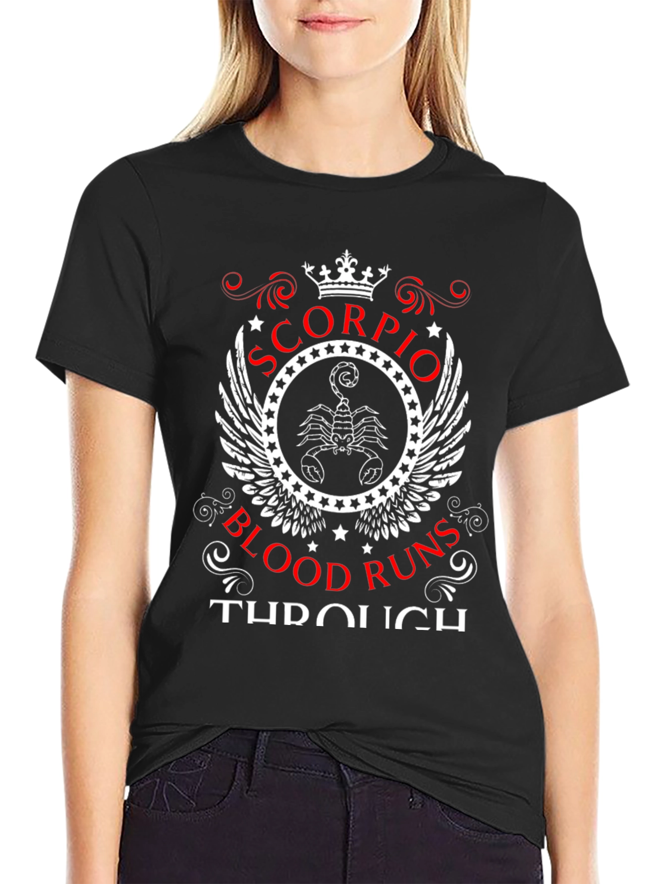 Scorpio Blood Runs Through T-Shirt
