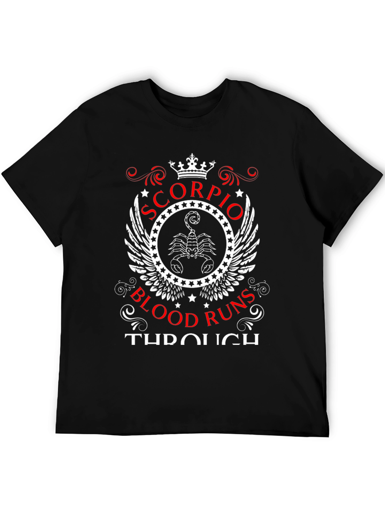 Scorpio Blood Runs Through T-Shirt