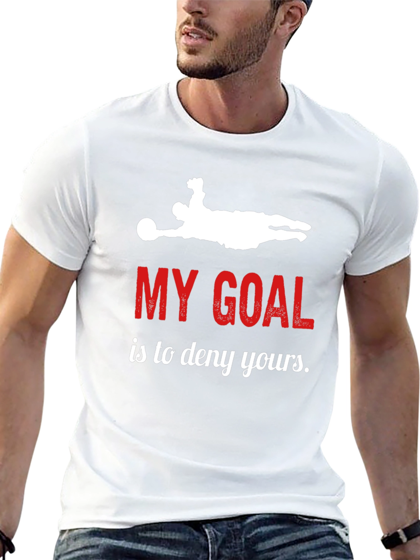 My Goal T-Shirt - Soccer Goalie Graphic Tee