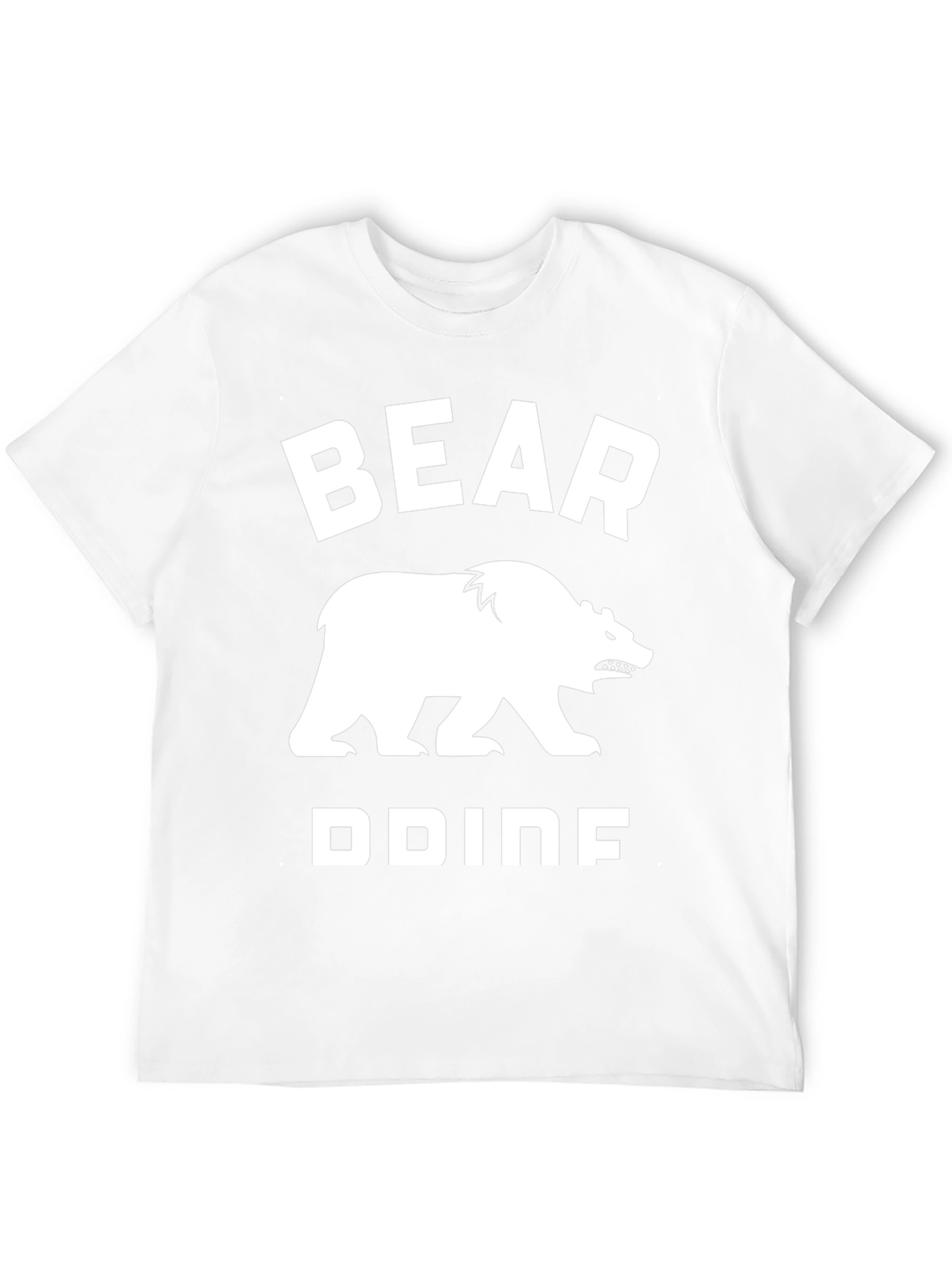 Bear Doing Bear Things Black T-Shirt