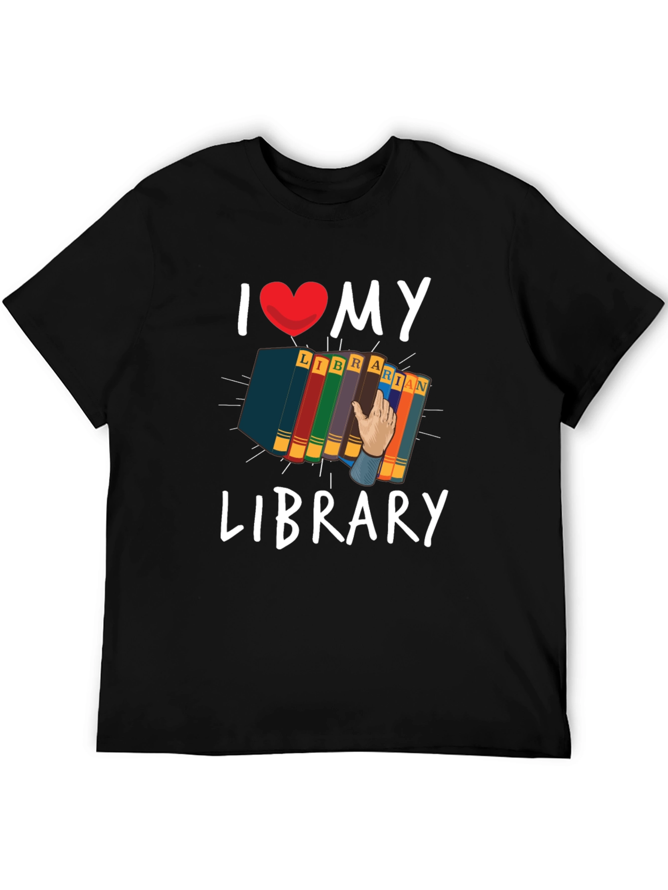 I Love My Library T-Shirt