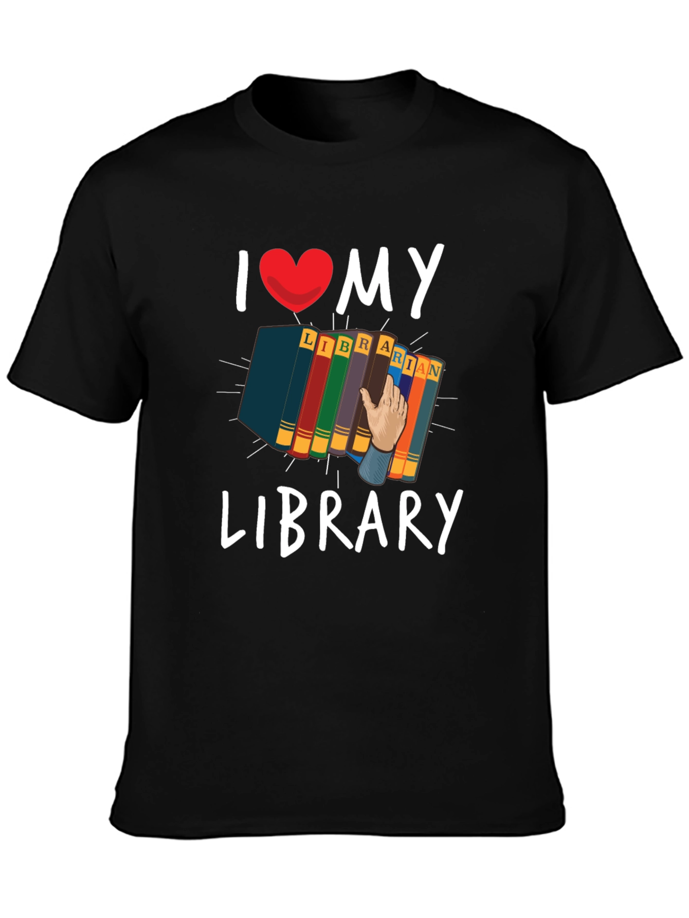 I Love My Library T-Shirt