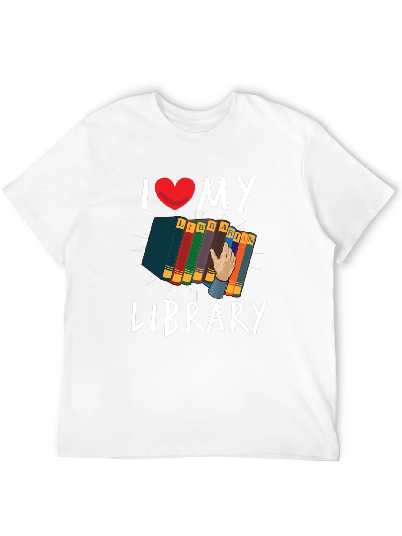 I Love My Library T-Shirt