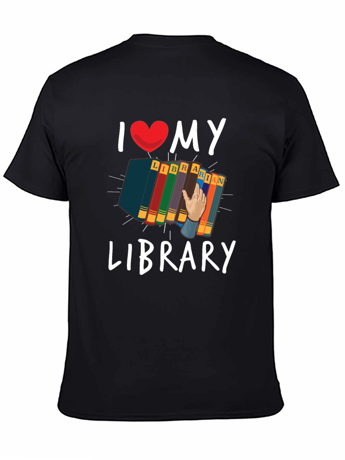 I Love My Library T-Shirt